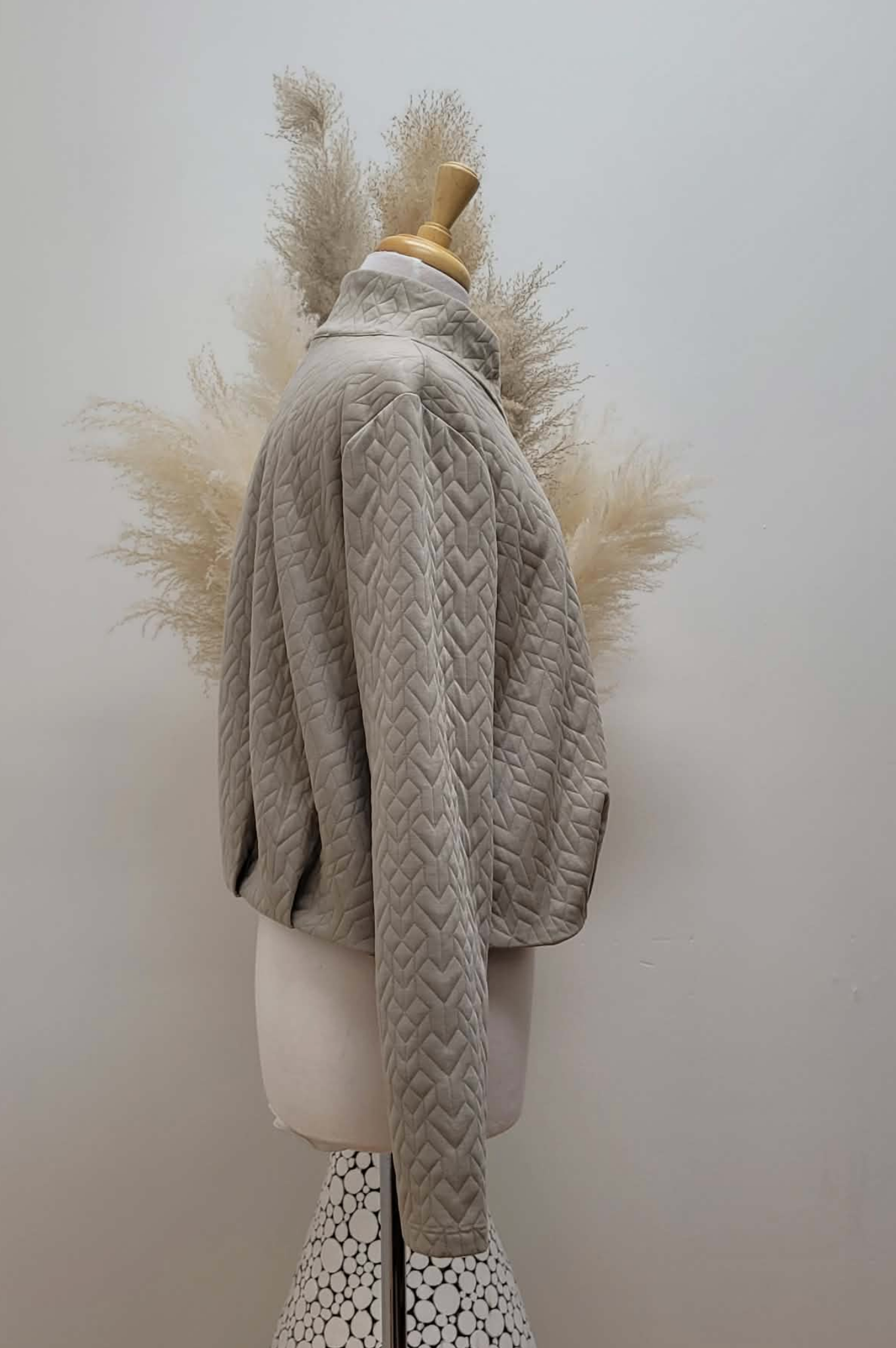 Crop Jacket Quilted ~ 2 Colours