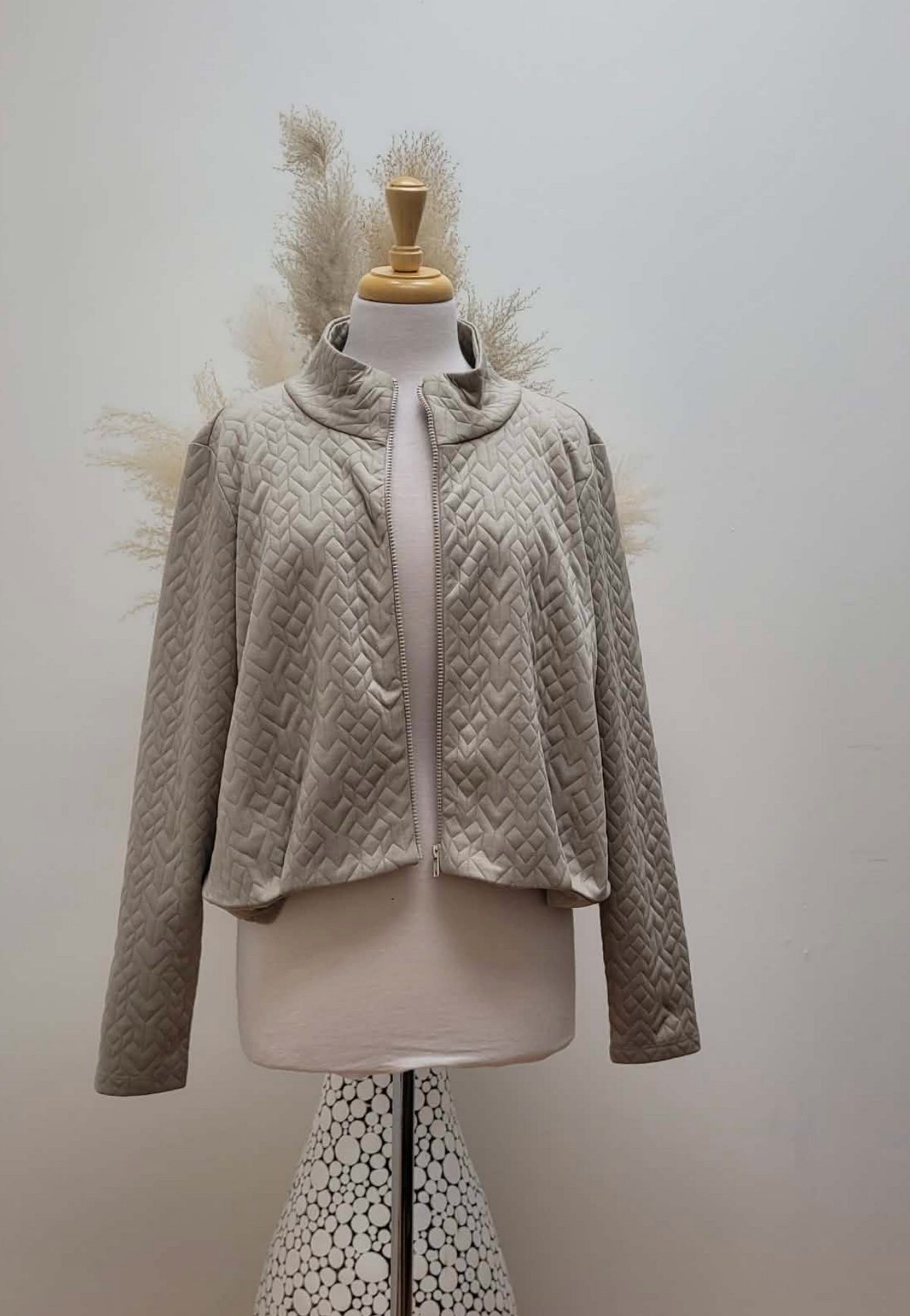Crop Jacket Quilted ~ 2 Colours