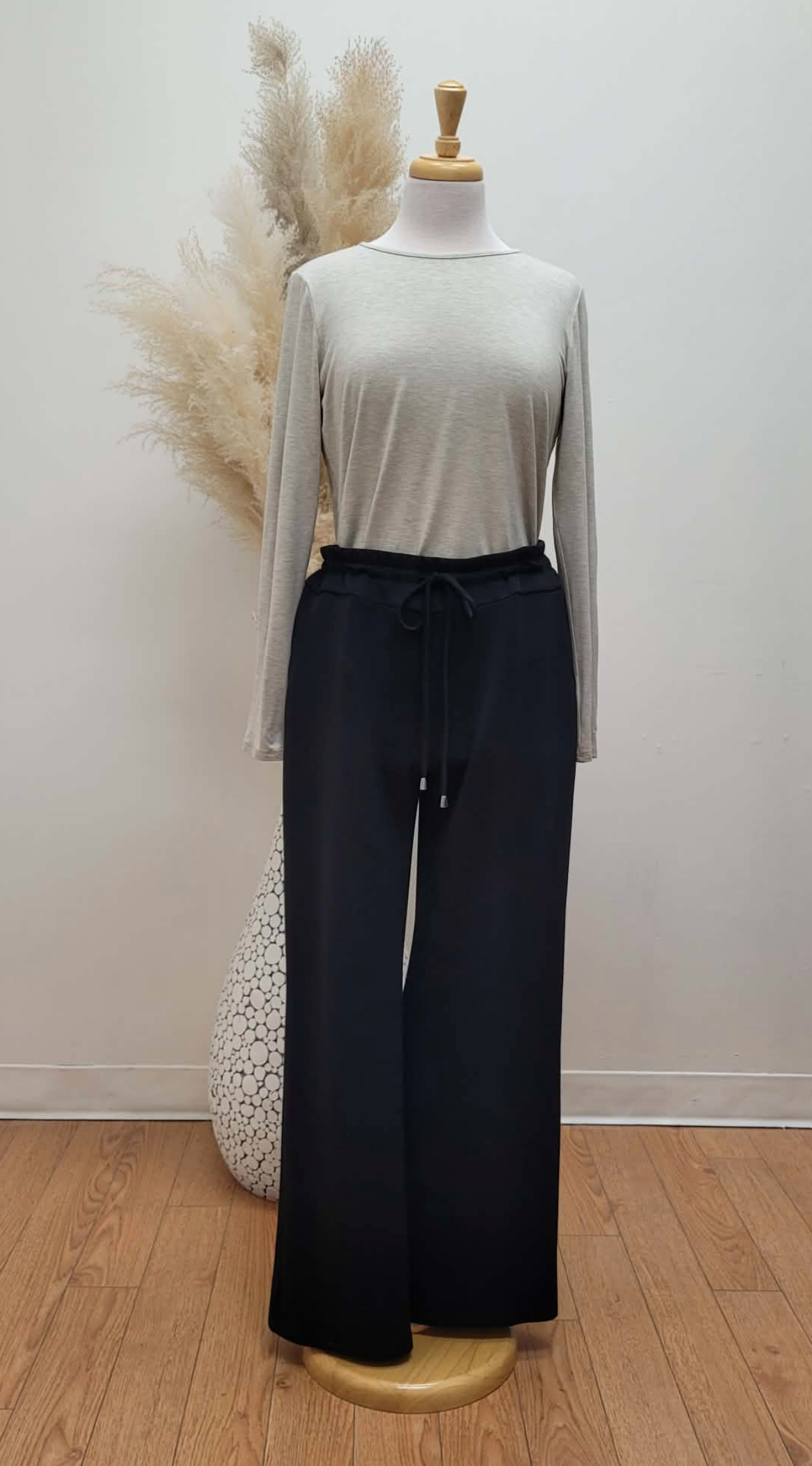 Trouser Scuba Pants ~ Black