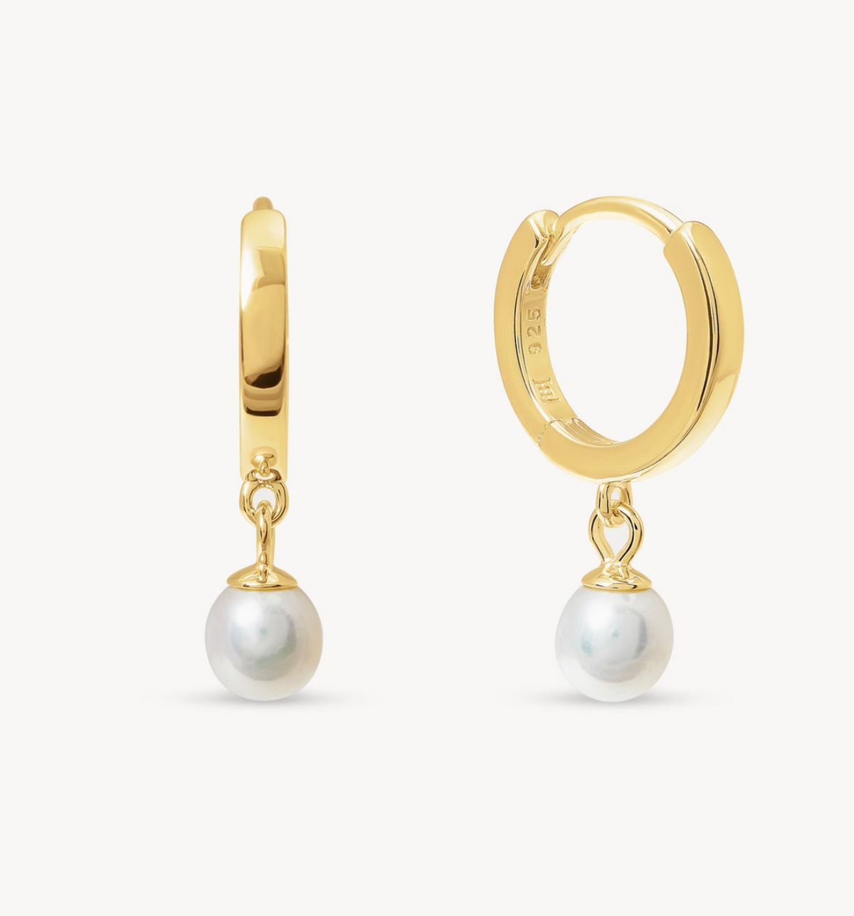 Pearl Drop Earrings ~ 2 Colours