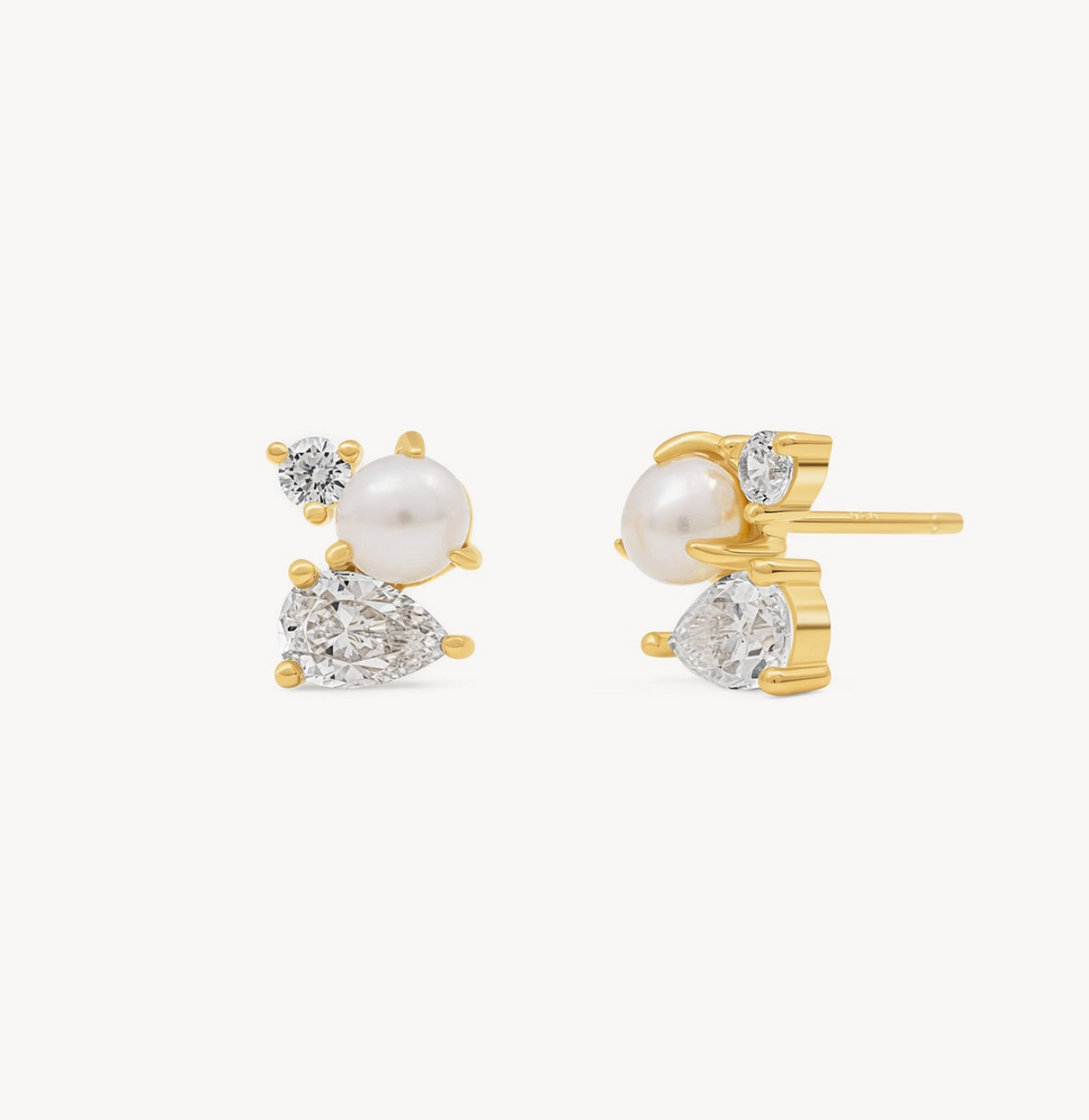 Pearl Cluster Studs