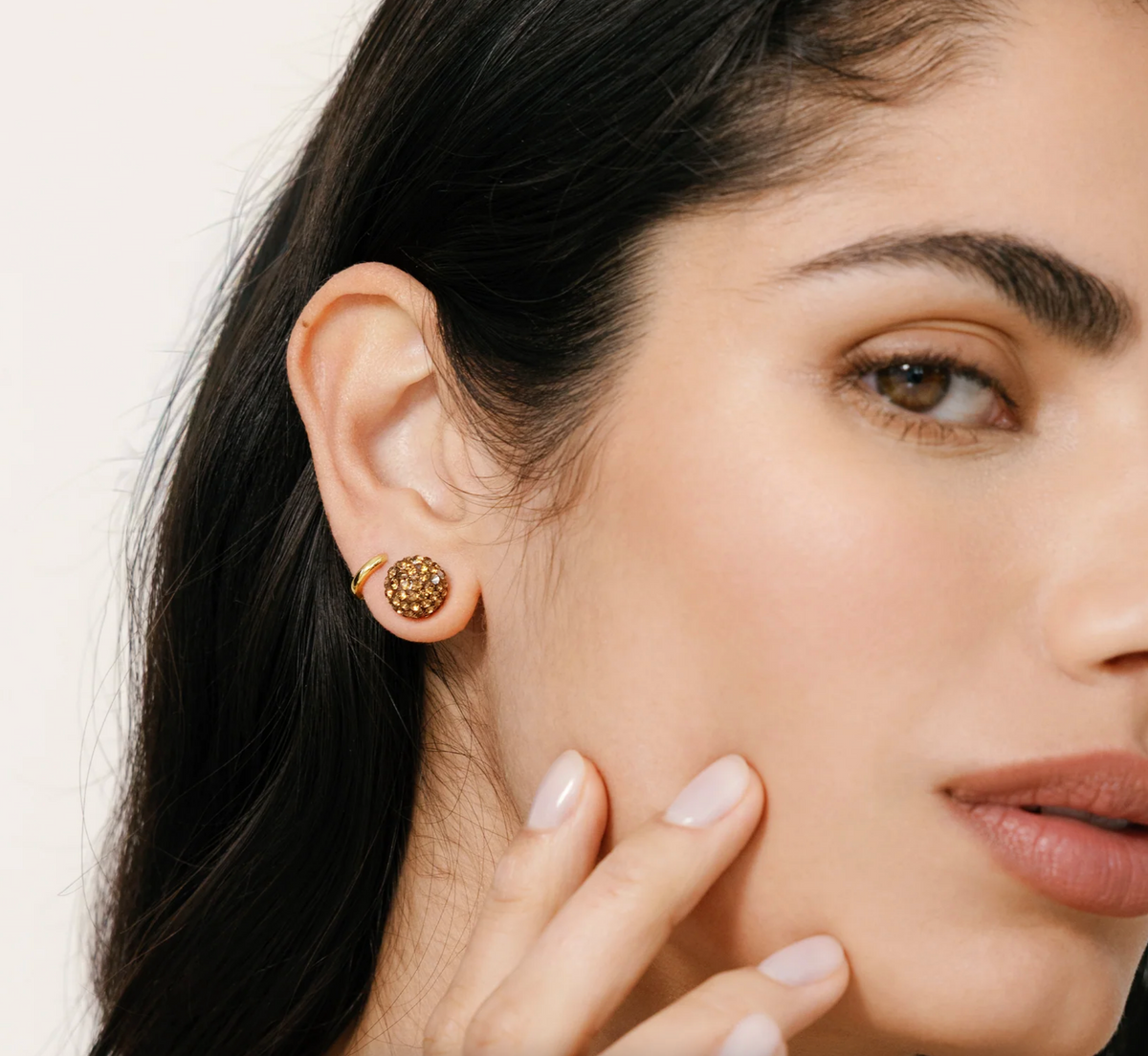Triple Shot Trio Sparkle Earrings