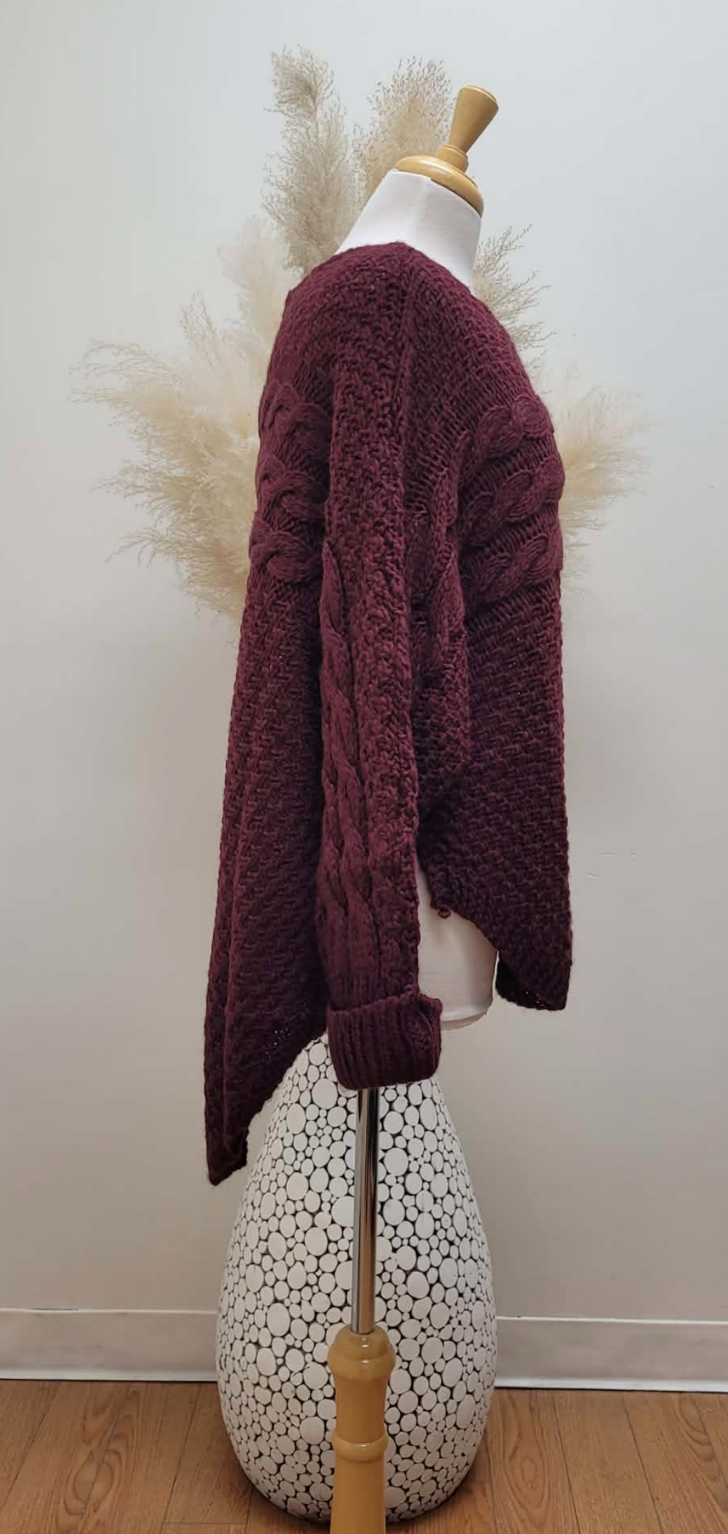 Cable Knit Sweater ~ 2 Colours