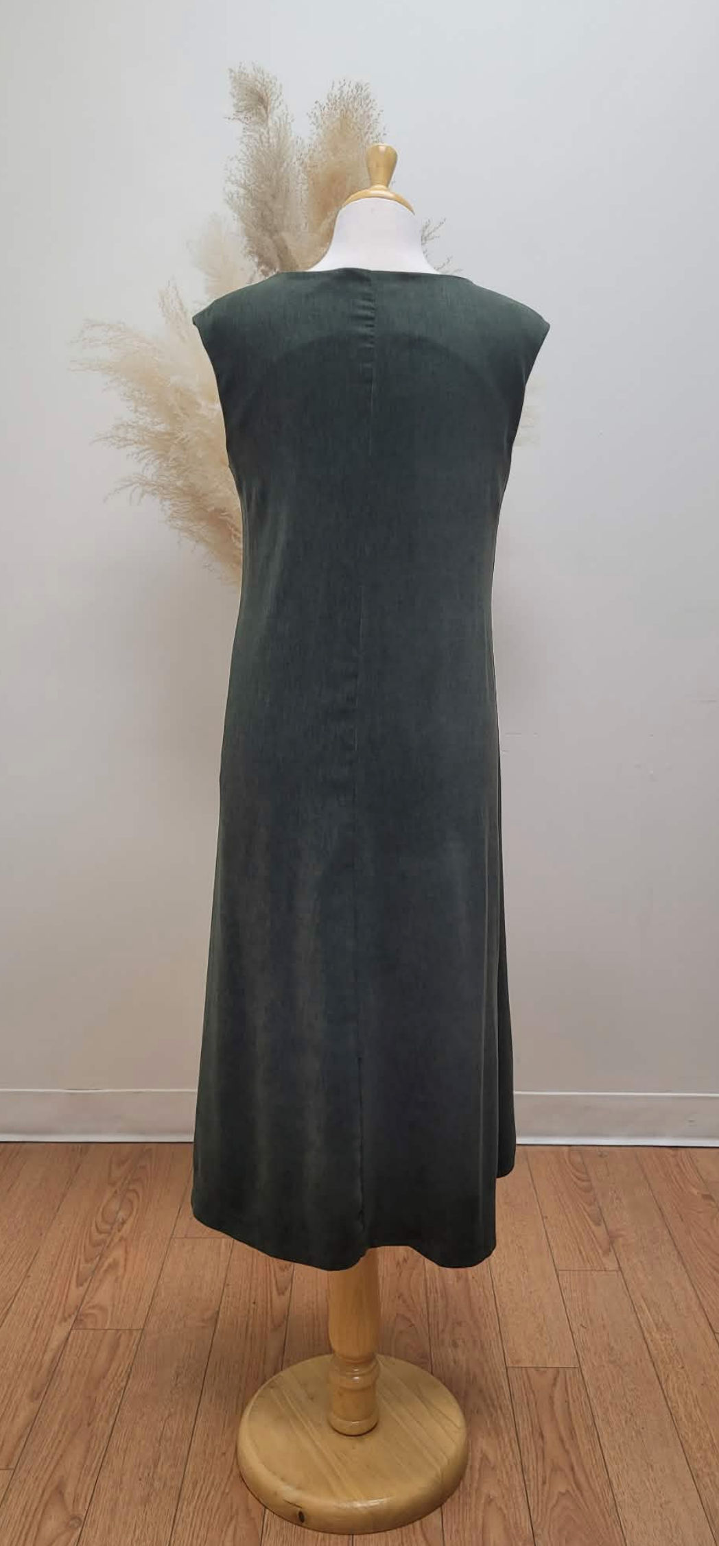Becky Cap Sleeve Dress ~ Olive