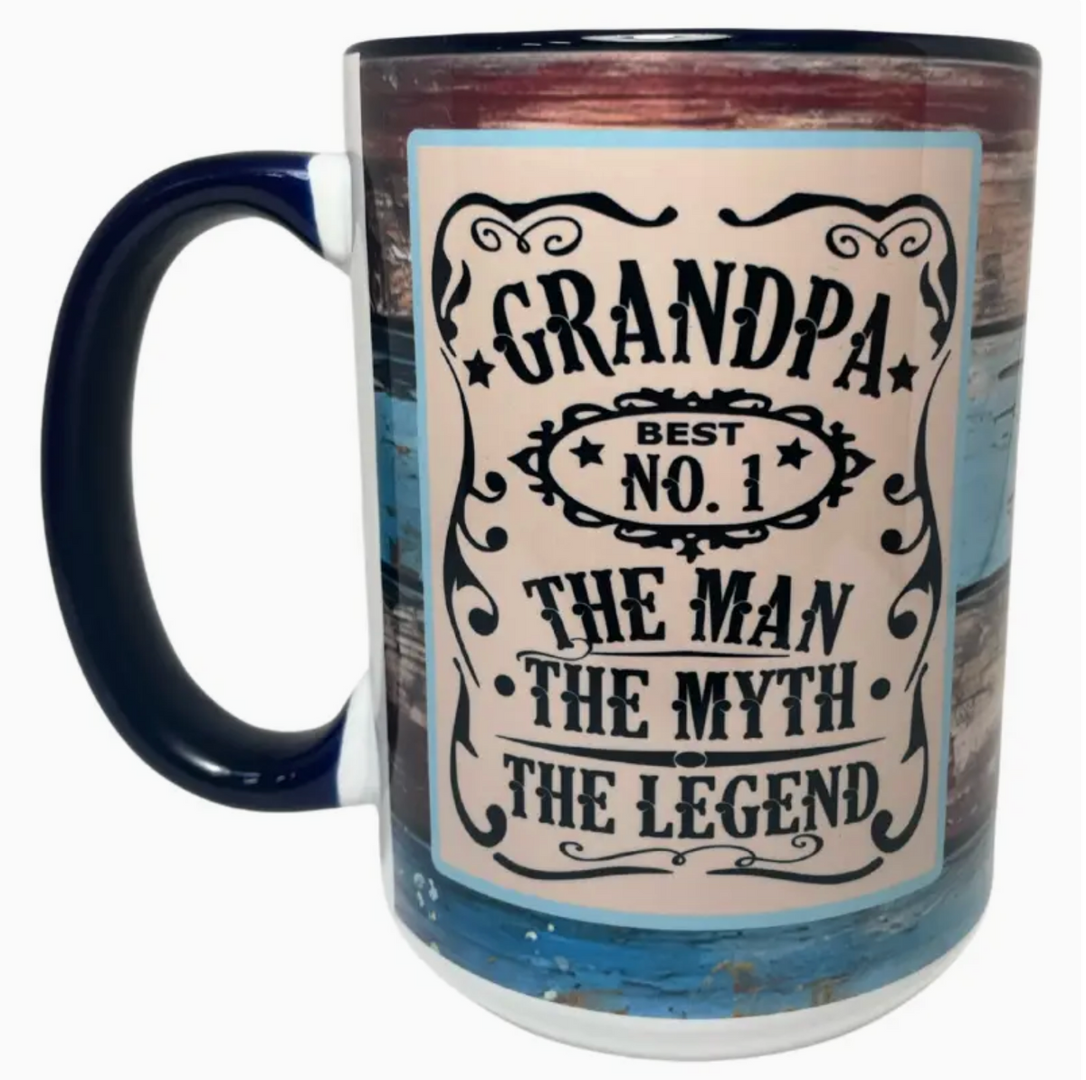 15oz Ceramic Mug ~ No. 1 Grandpa