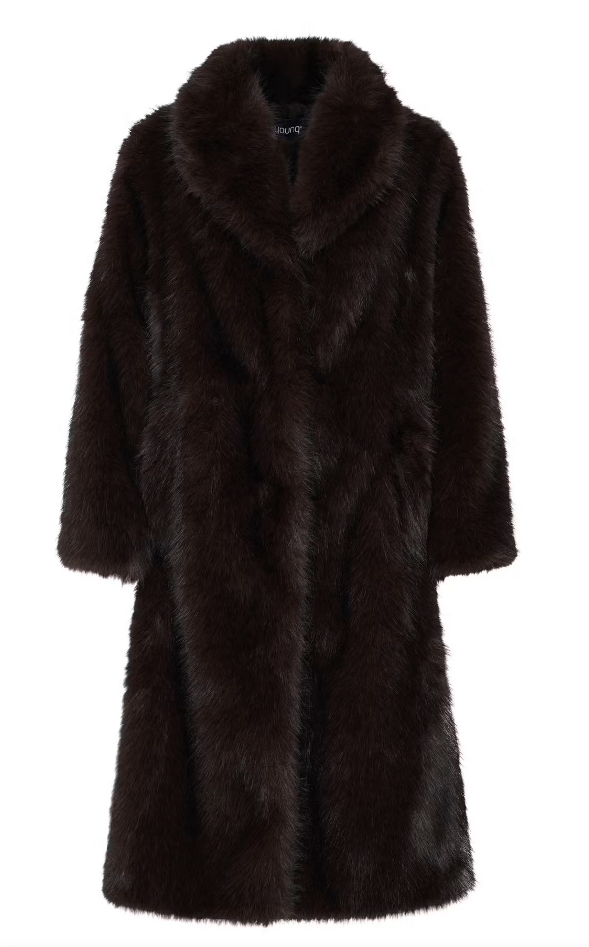 Faux Fur Coat ~ Brown