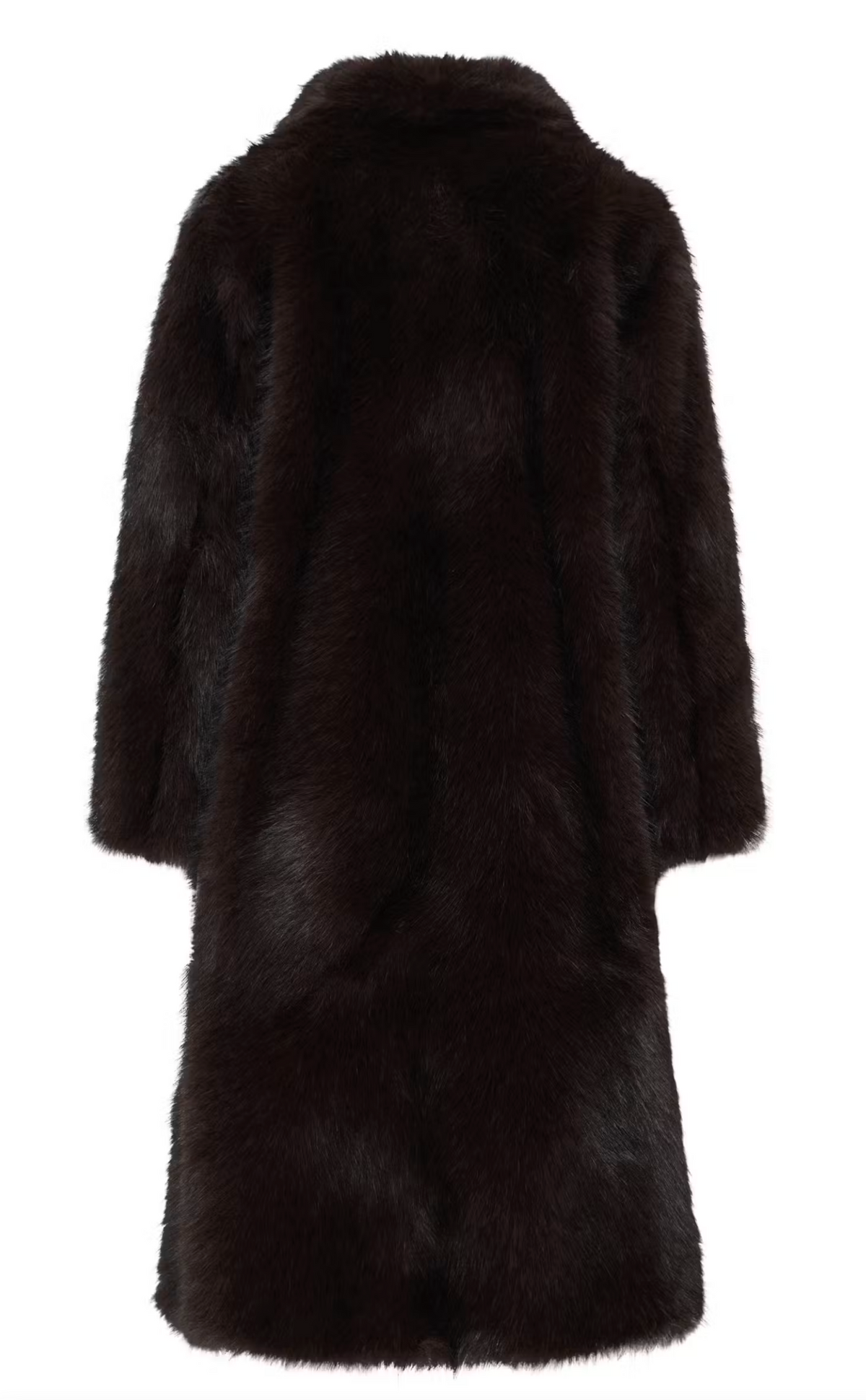 Faux Fur Coat ~ Brown