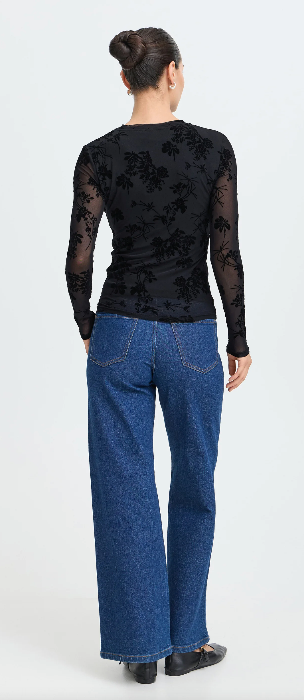 Byrimesha Floral LS Top