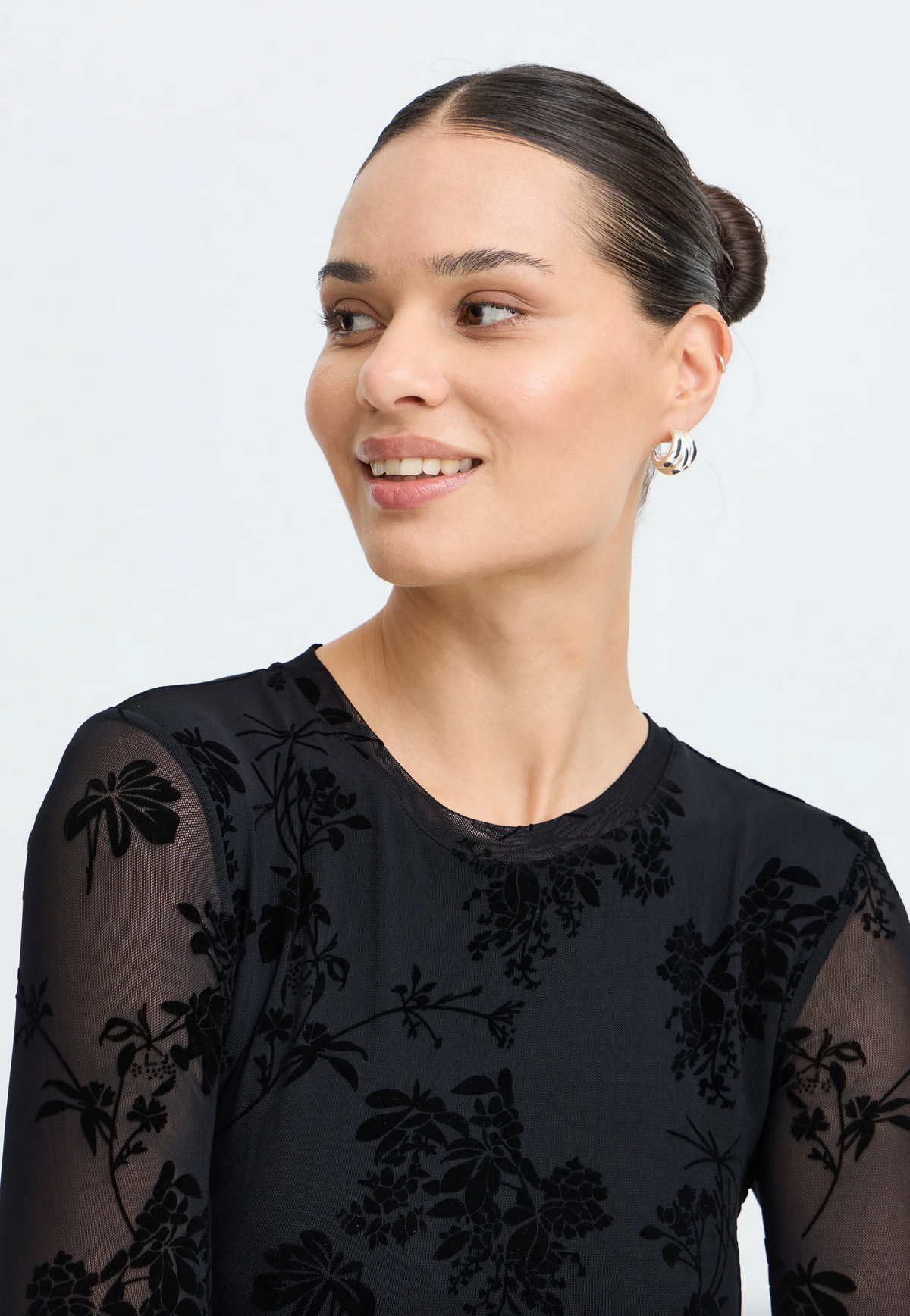 Byrimesha Floral LS Top