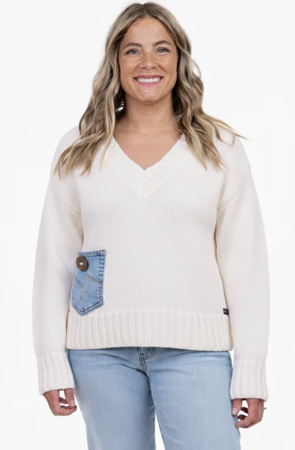 Anniston Pullover ~ Cream