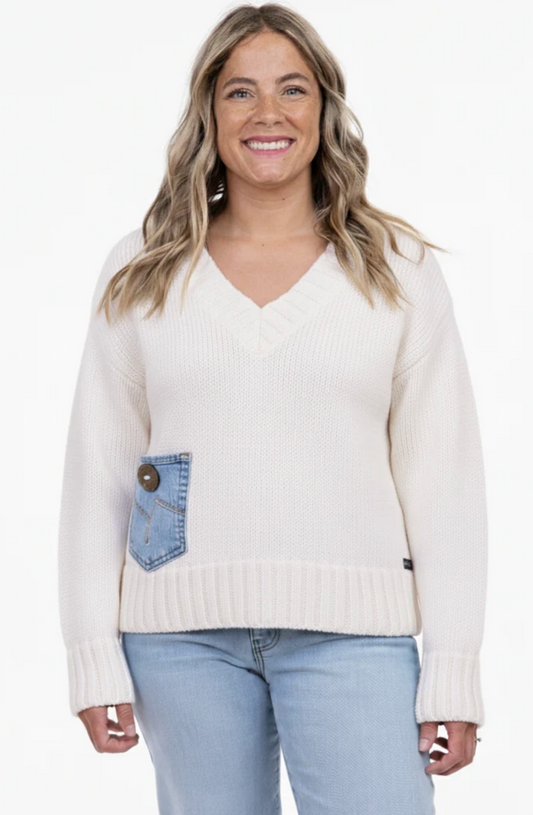 Anniston Pullover ~ Cream