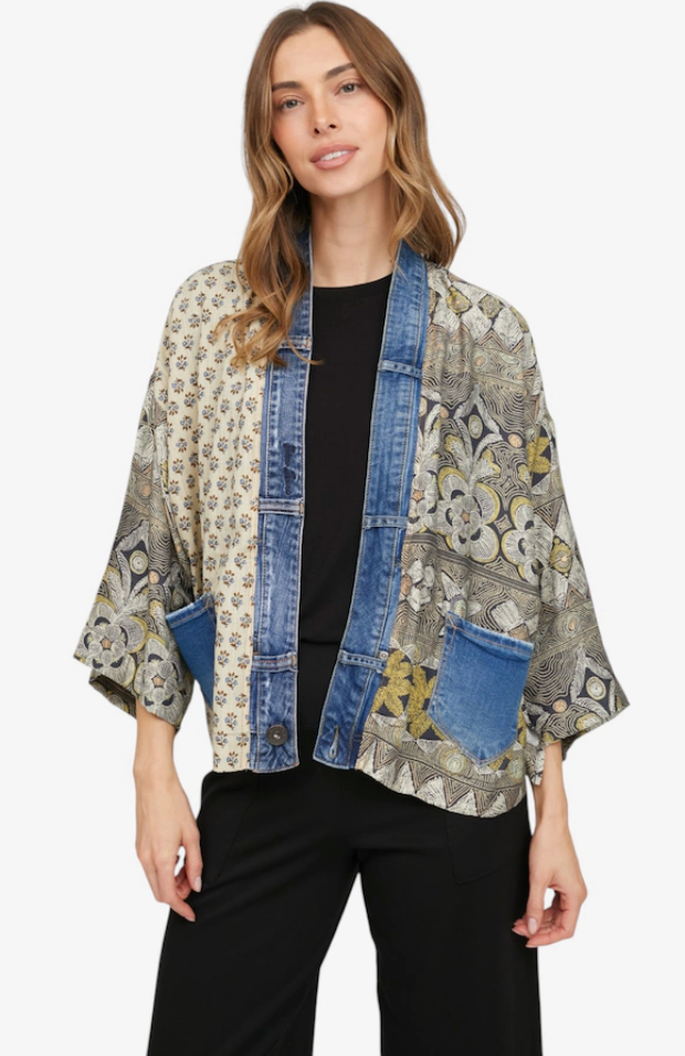 Karol Cardigan ~ Soul Flower Mix