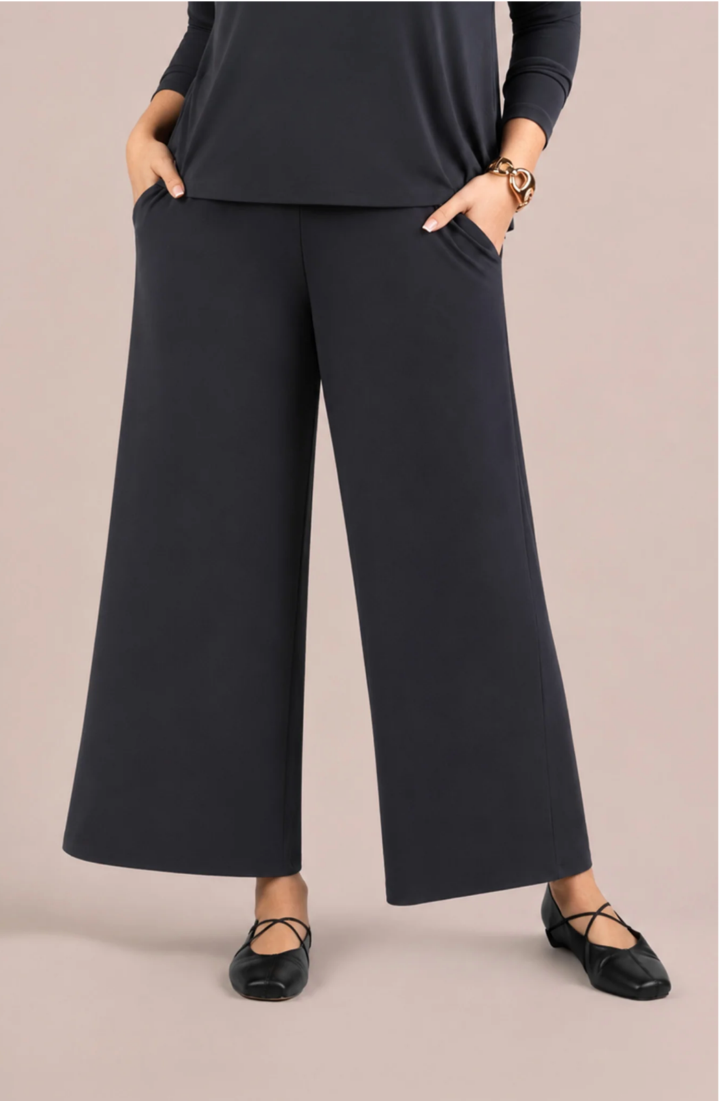 Wide Leg Trouser ~ 2 Colours