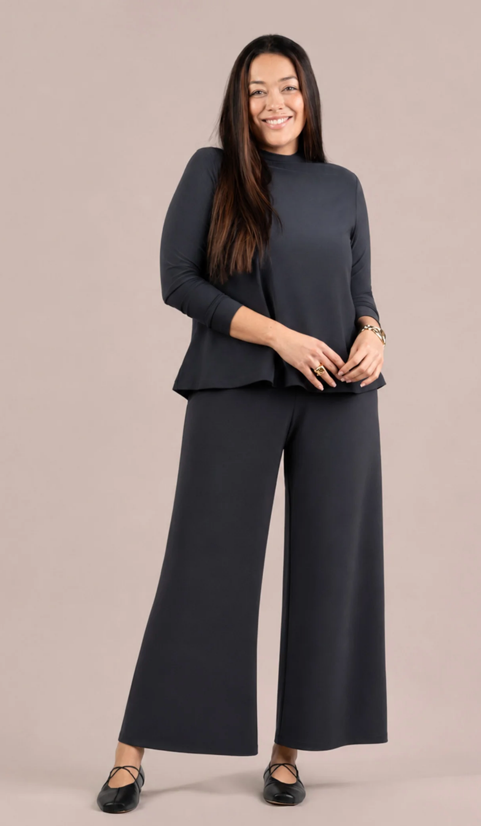 Wide Leg Trouser ~ 2 Colours