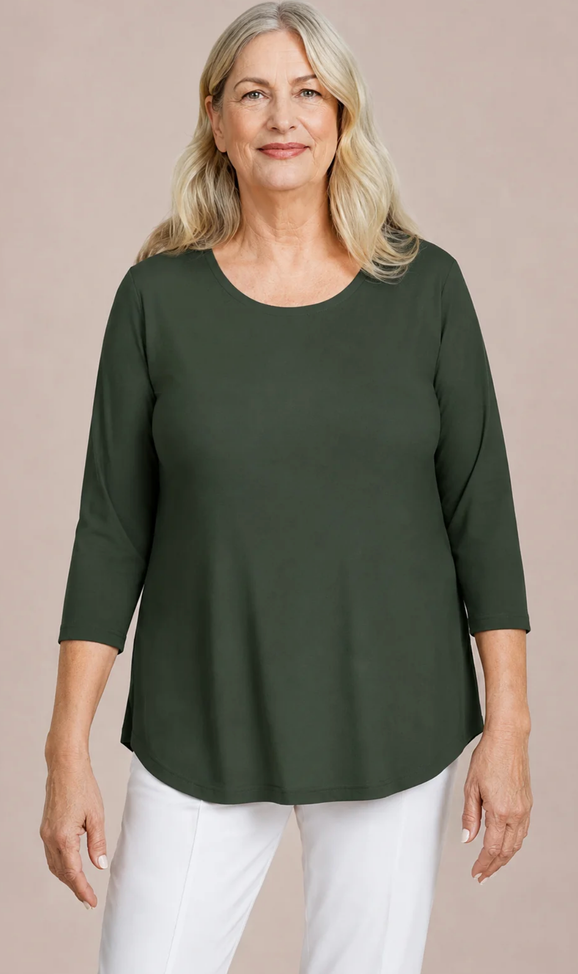 Go To Classic Relax Tee 3/4 Sleeve ~ 2 Colours
