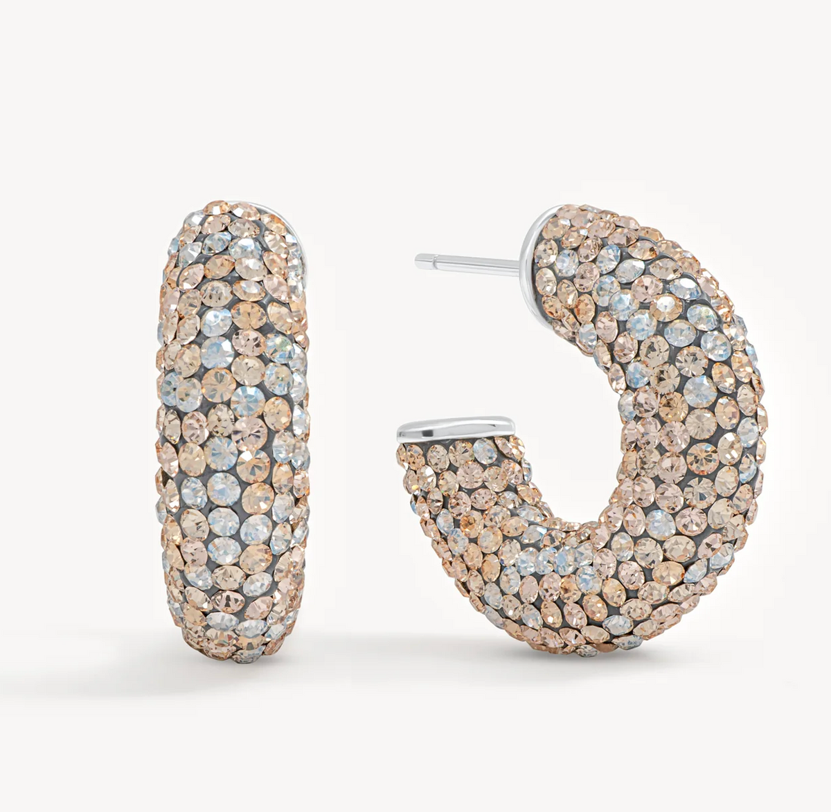 Dancing Queen Sparkle Chunky Hoops