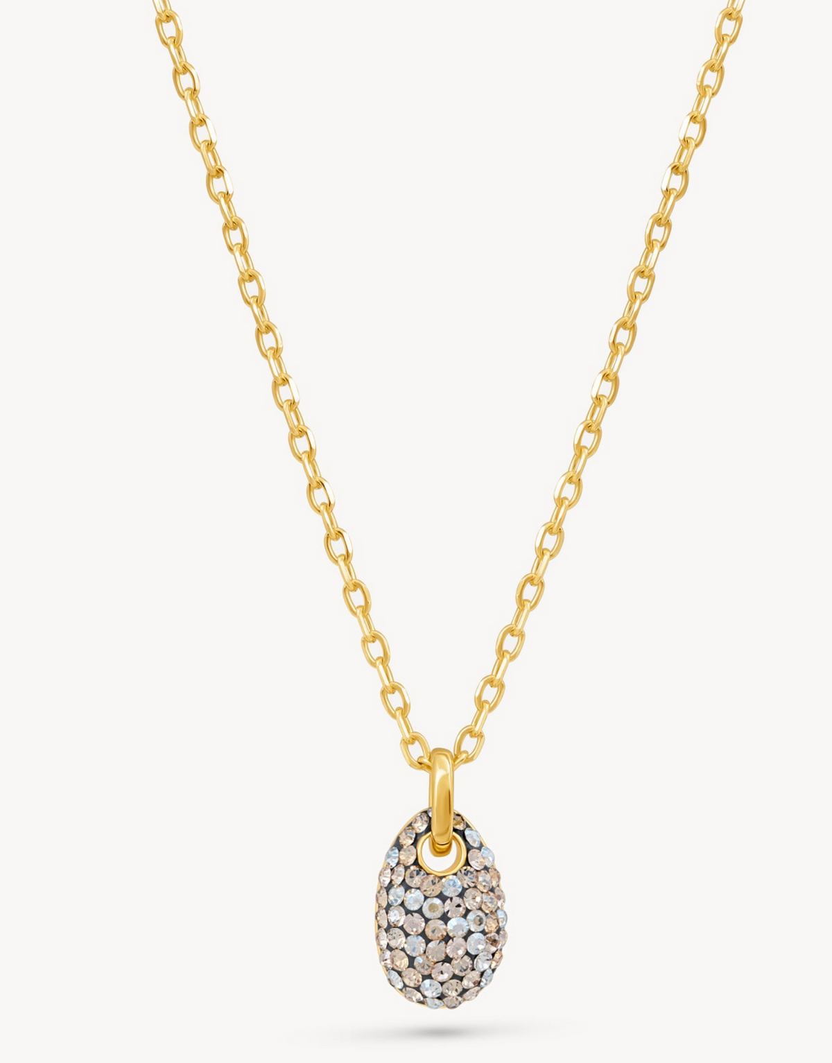 Dancing Queen Sparkle Pebble Charm Necklace