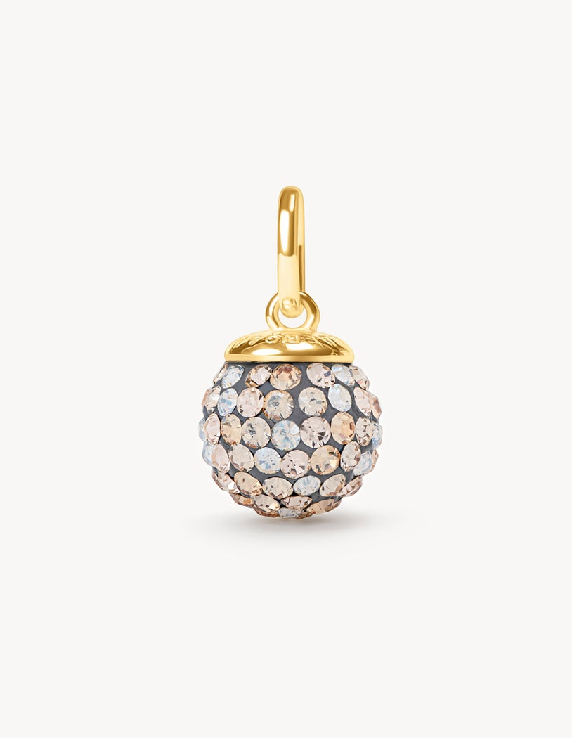Medium Sparkle Ball Charm ~ Dancing Queen
