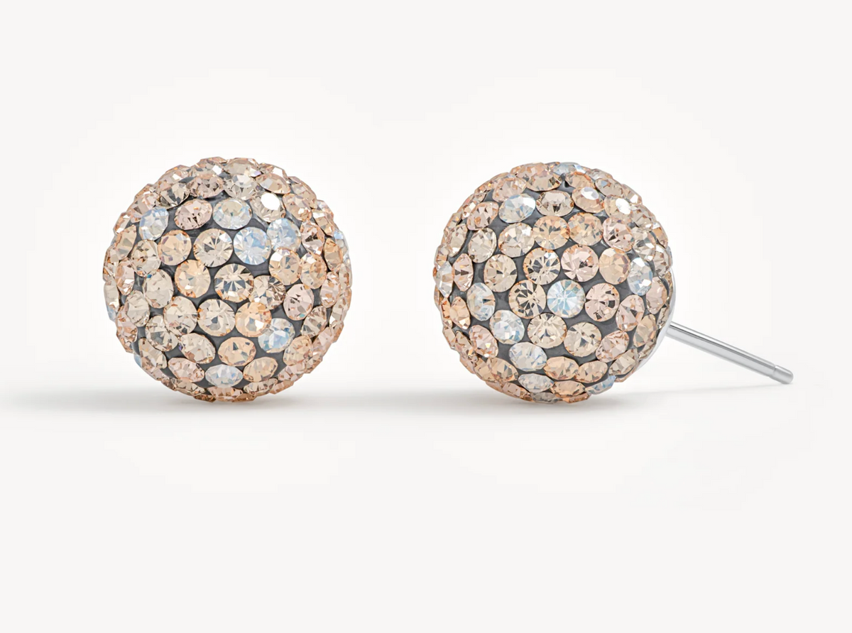 Dancing Queen Sparkle Ball Stud Earrings