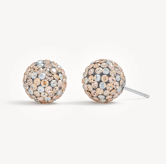 Dancing Queen Sparkle Ball Stud Earrings