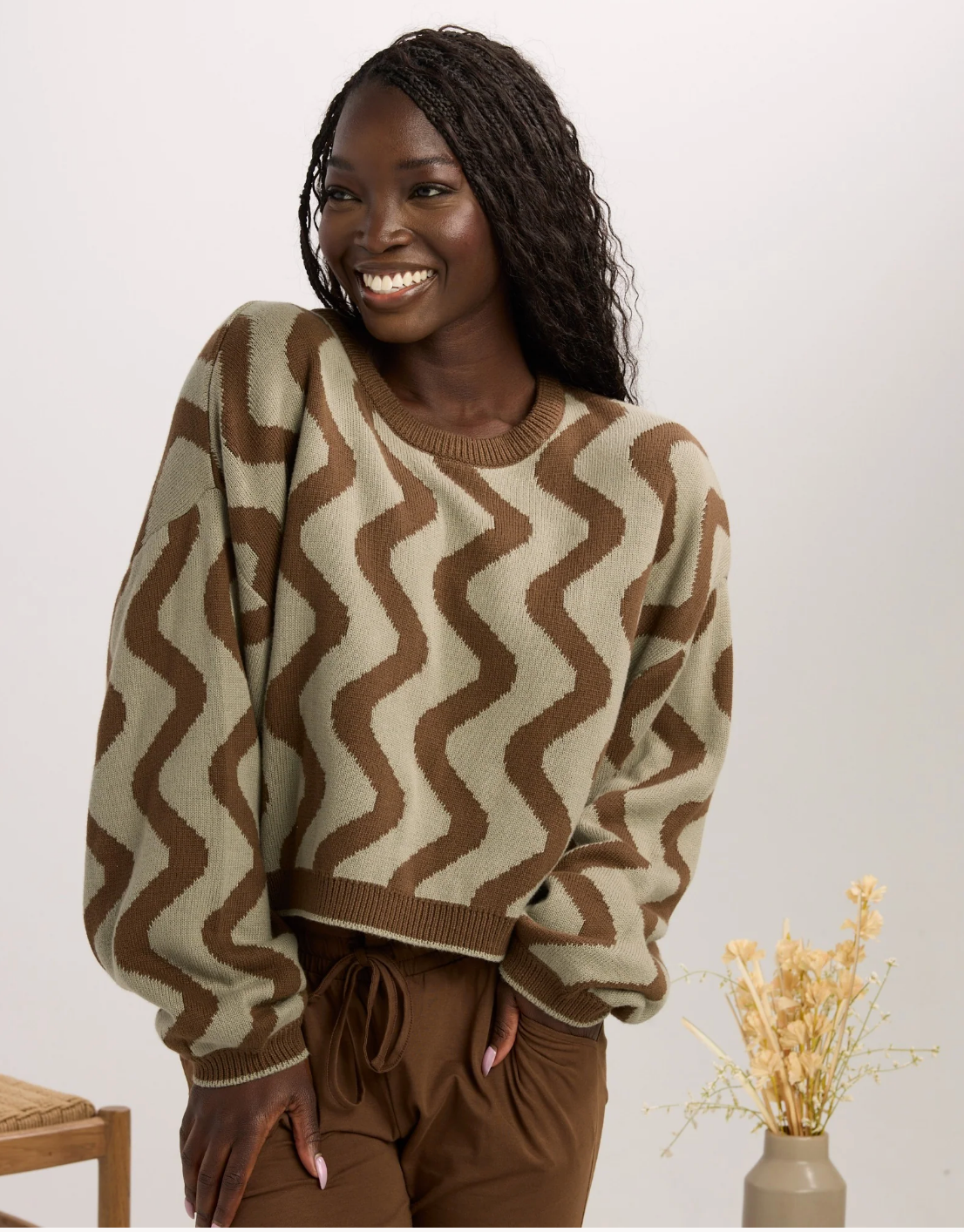 Ingrid Sweater ~ Squiggles