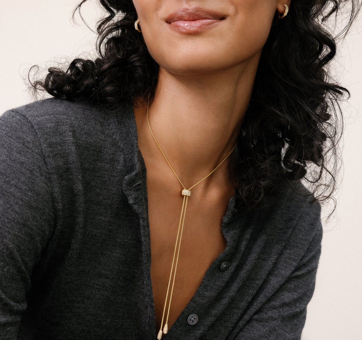 Sparkle Bolo Tie Necklace ~ 2 Colours