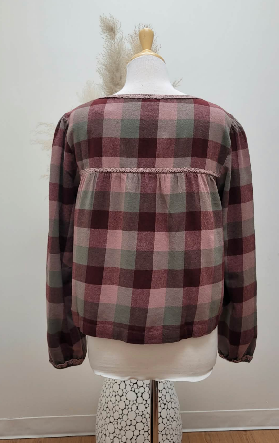 Clifton Flannel Top ~ 2 Colours