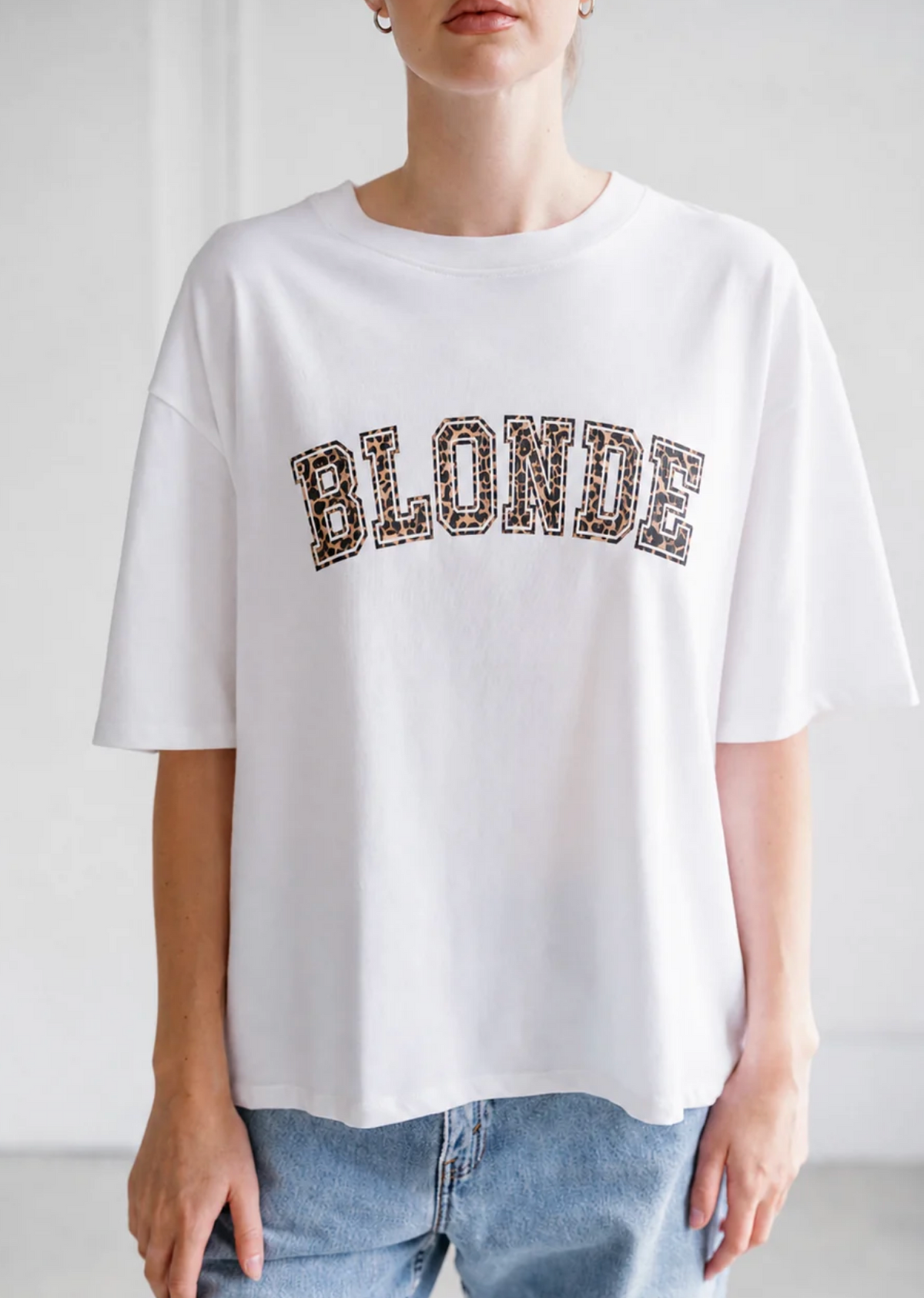 "Blonde" Boxy Tee