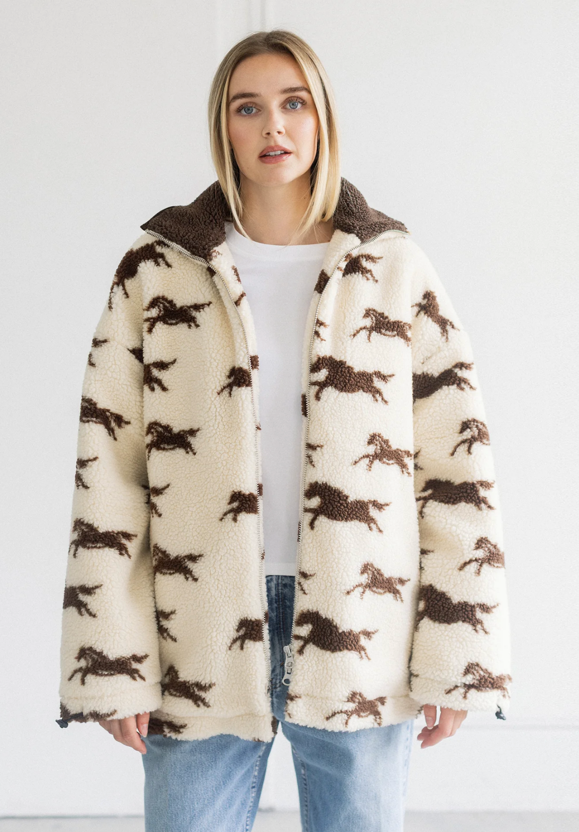 Wild Horse Long Sherpa Coat