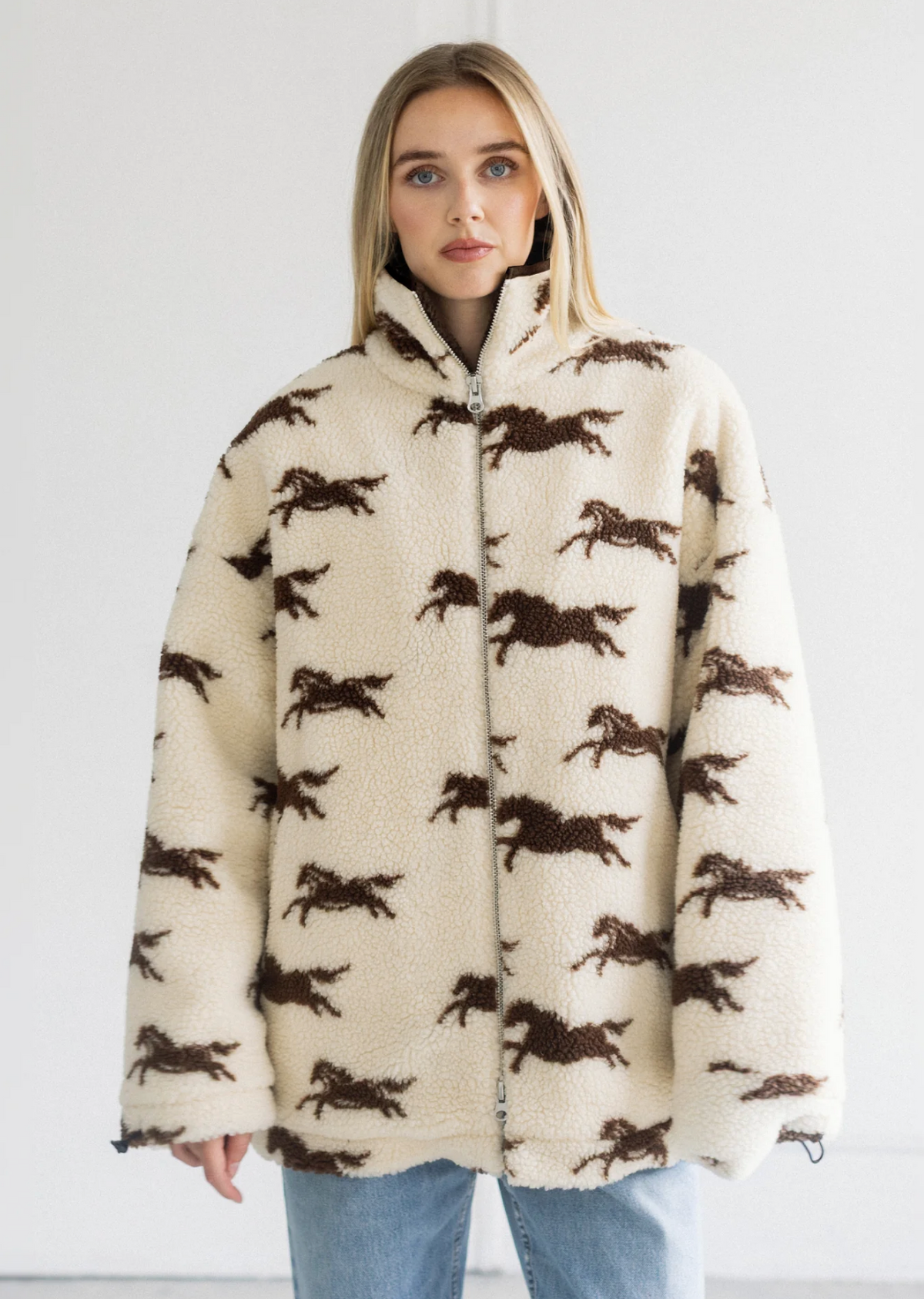 Wild Horse Long Sherpa Coat