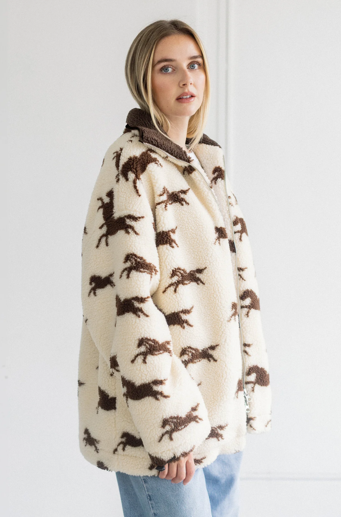 Wild Horse Long Sherpa Coat