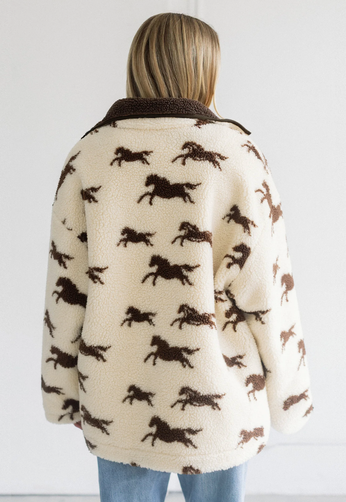 Wild Horse Long Sherpa Coat