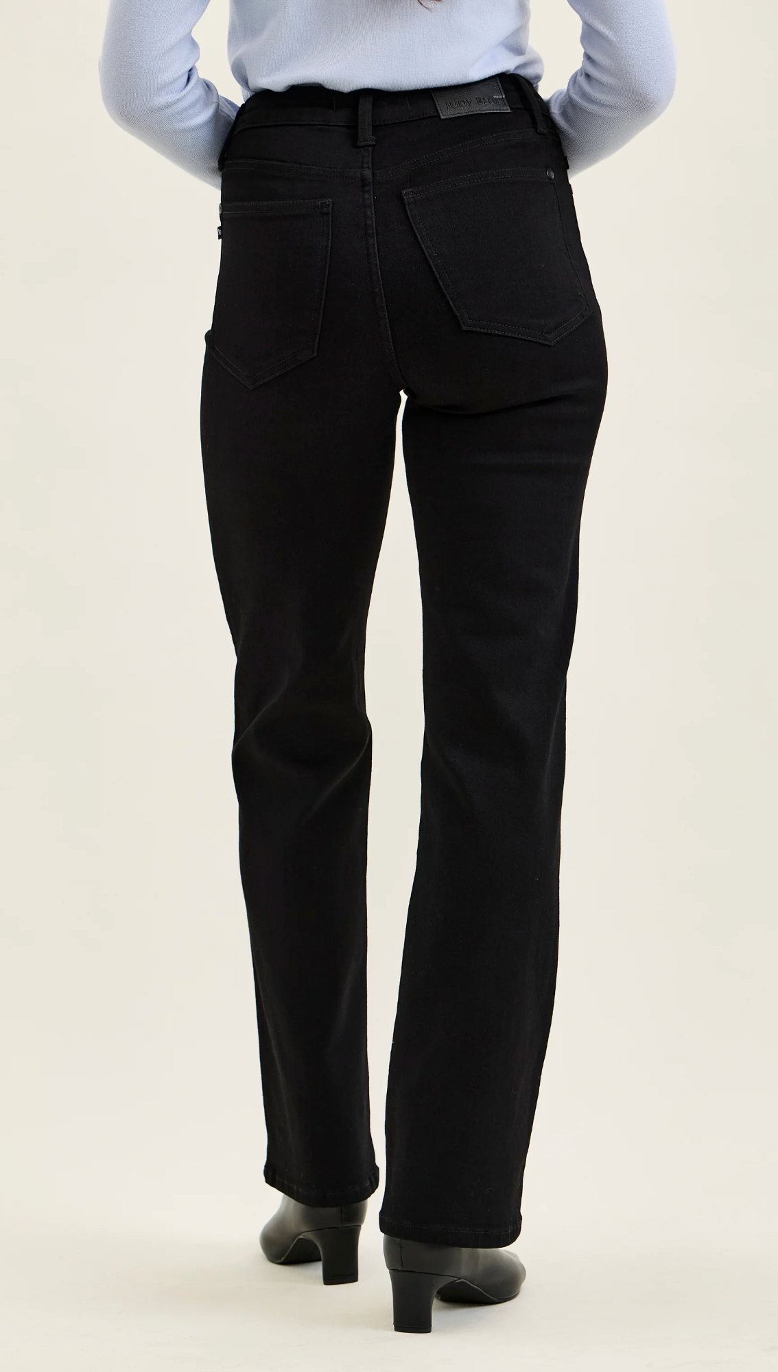 Kimberly TC Classic Straight Leg ~ Black {Reg & Curve}