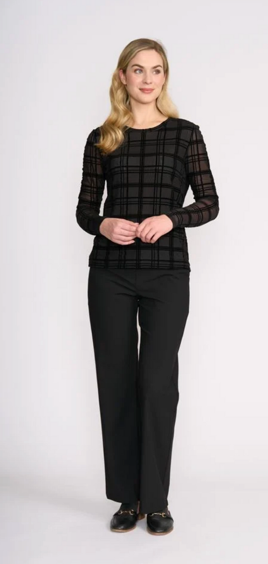 Flock Yeah LS Mesh Top
