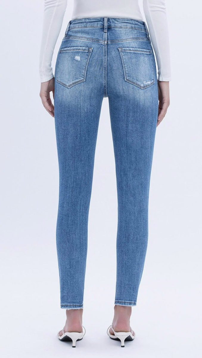 Colleen Distressed Skinny {Reg & Curve}