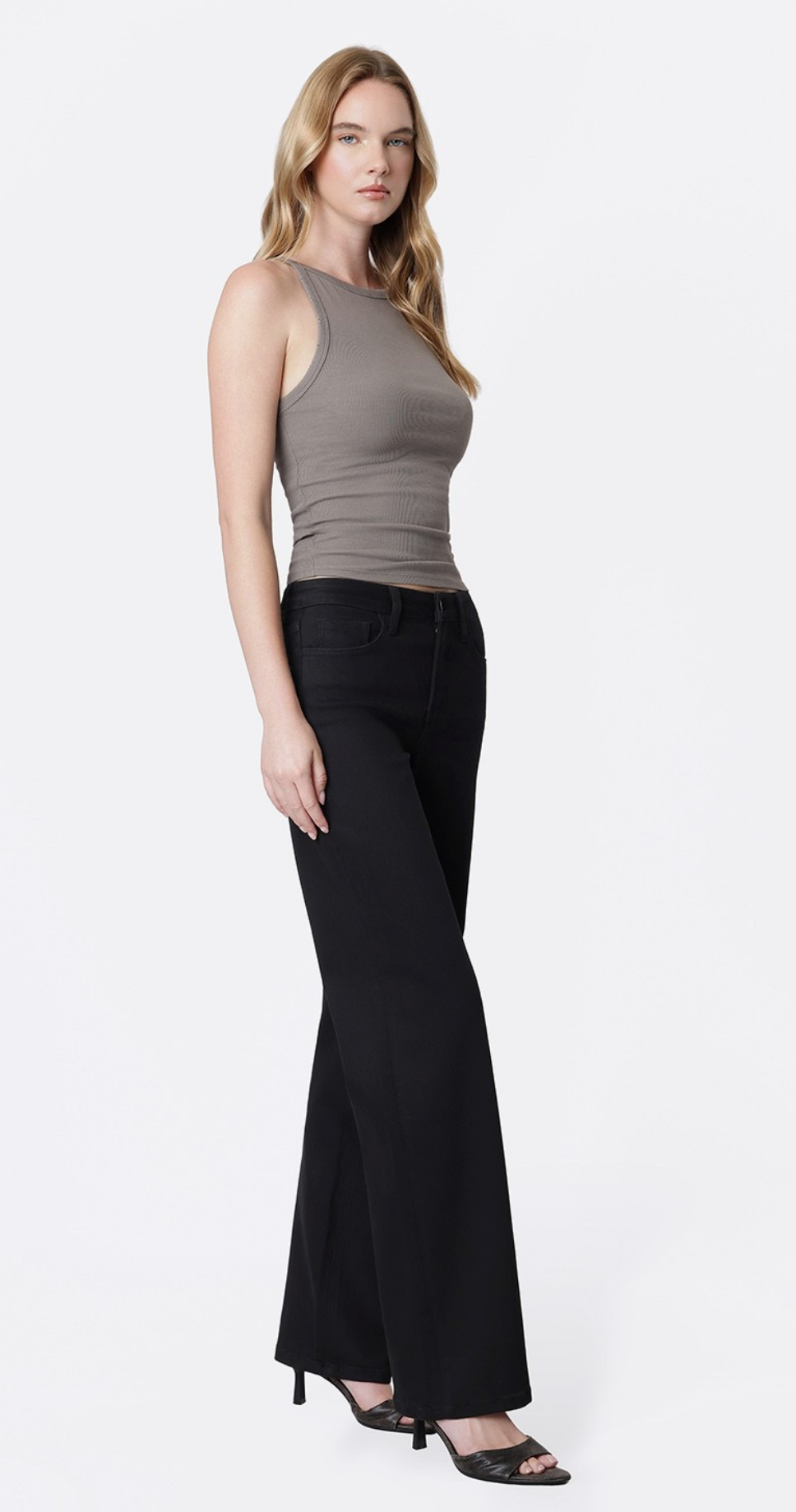 Trina Slim Wide ~ Black {Reg & Curve}