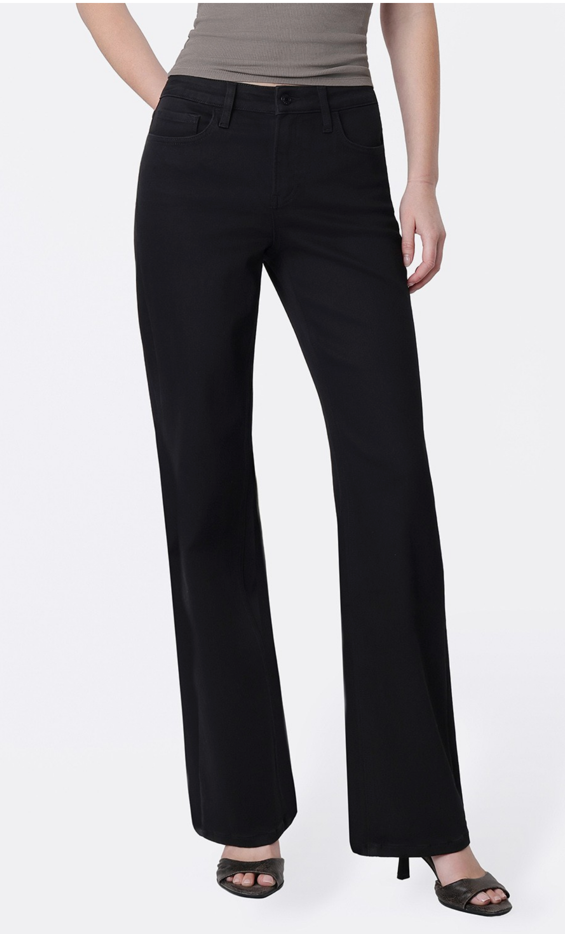 Trina Slim Wide ~ Black {Reg & Curve}