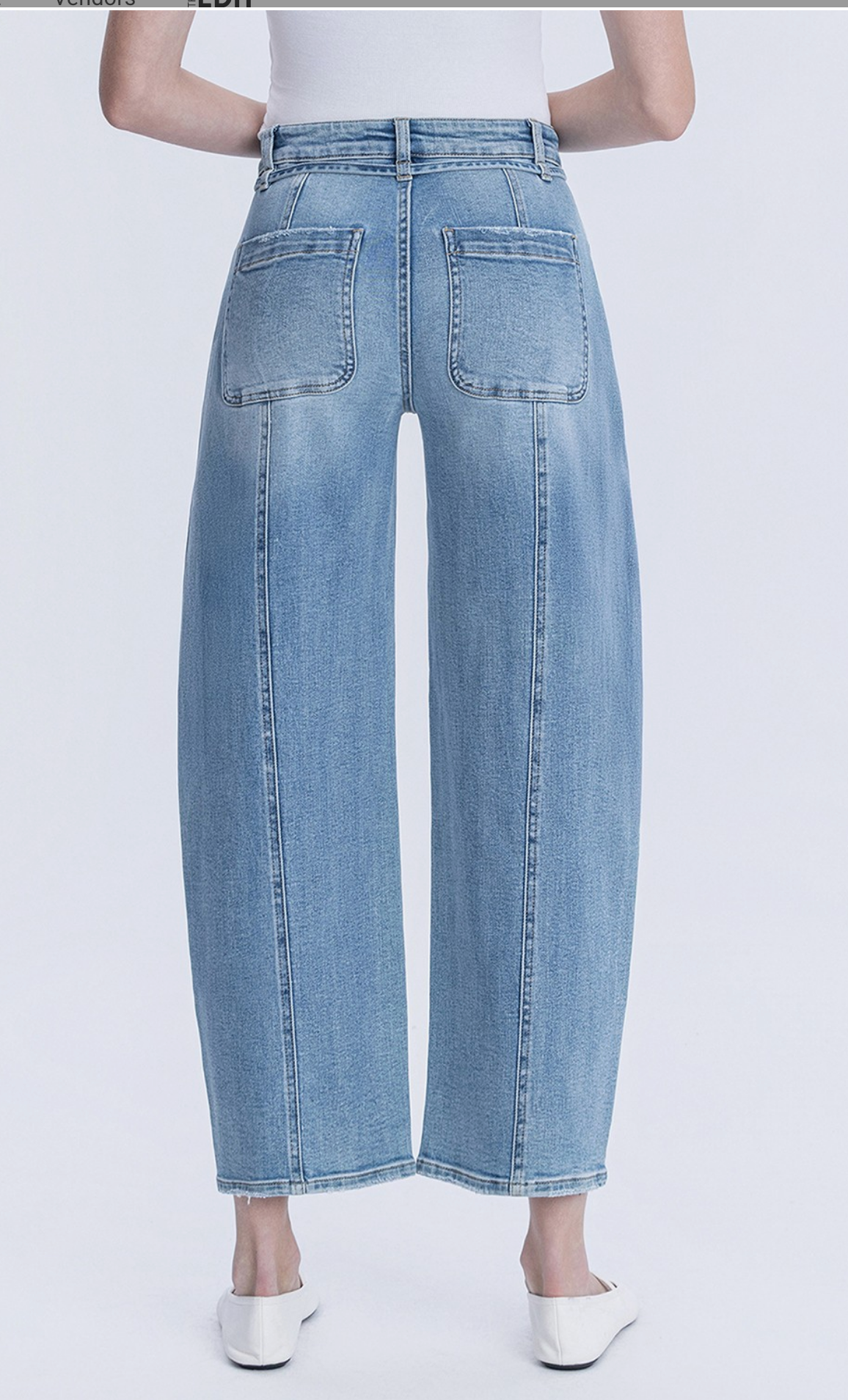 Cleopatra Cropped Tie Barrel {Reg & Curve}
