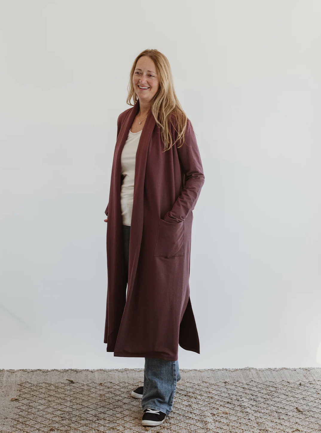 Blondie Aspen Cardigan ~ Berry