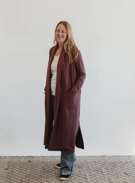 Blondie Aspen Cardigan ~ Berry