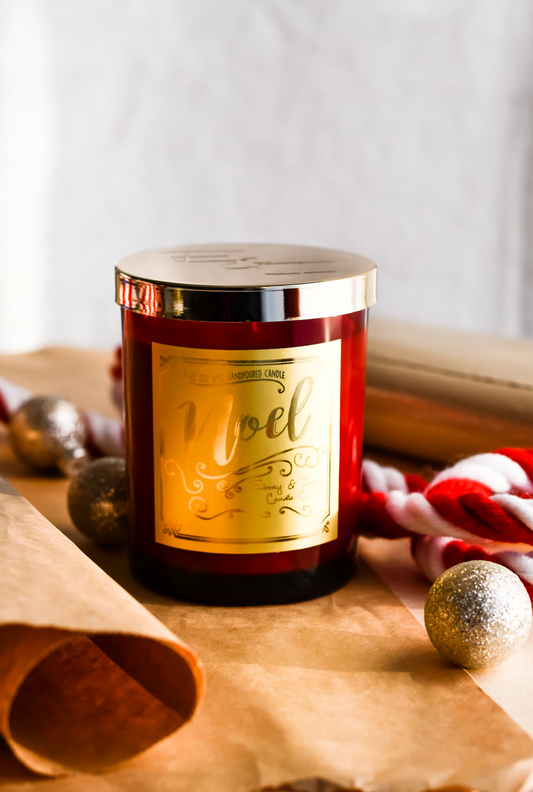 Noel Christmas Candle