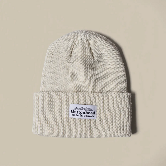 Charlie Cotton Knit Toque ~ JR One Size ~ Oatmeal