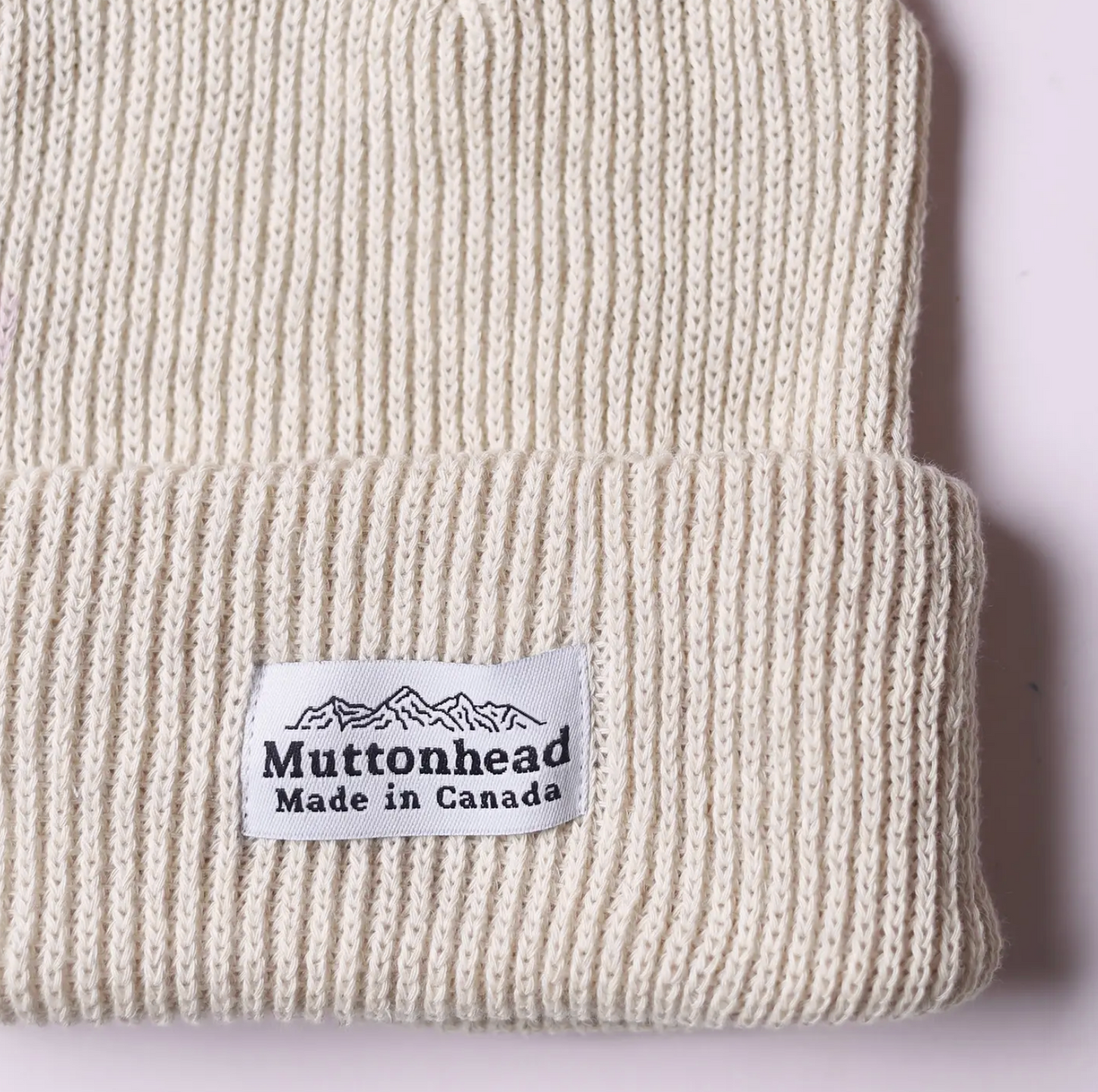 Charlie Cotton Knit Toque ~ JR One Size ~ Oatmeal