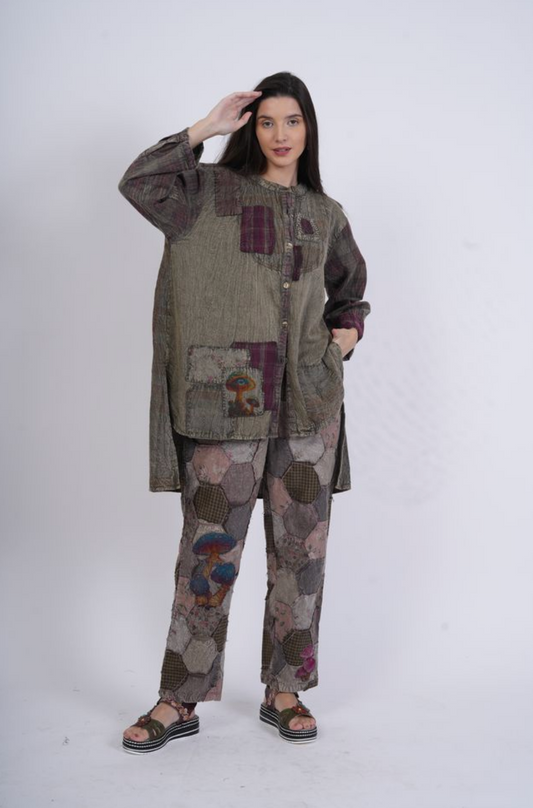 Wells Cover Up ~ Plaid Mix