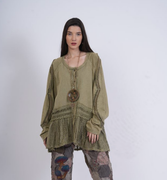 Jamie Cover Up ~ Vintage Green