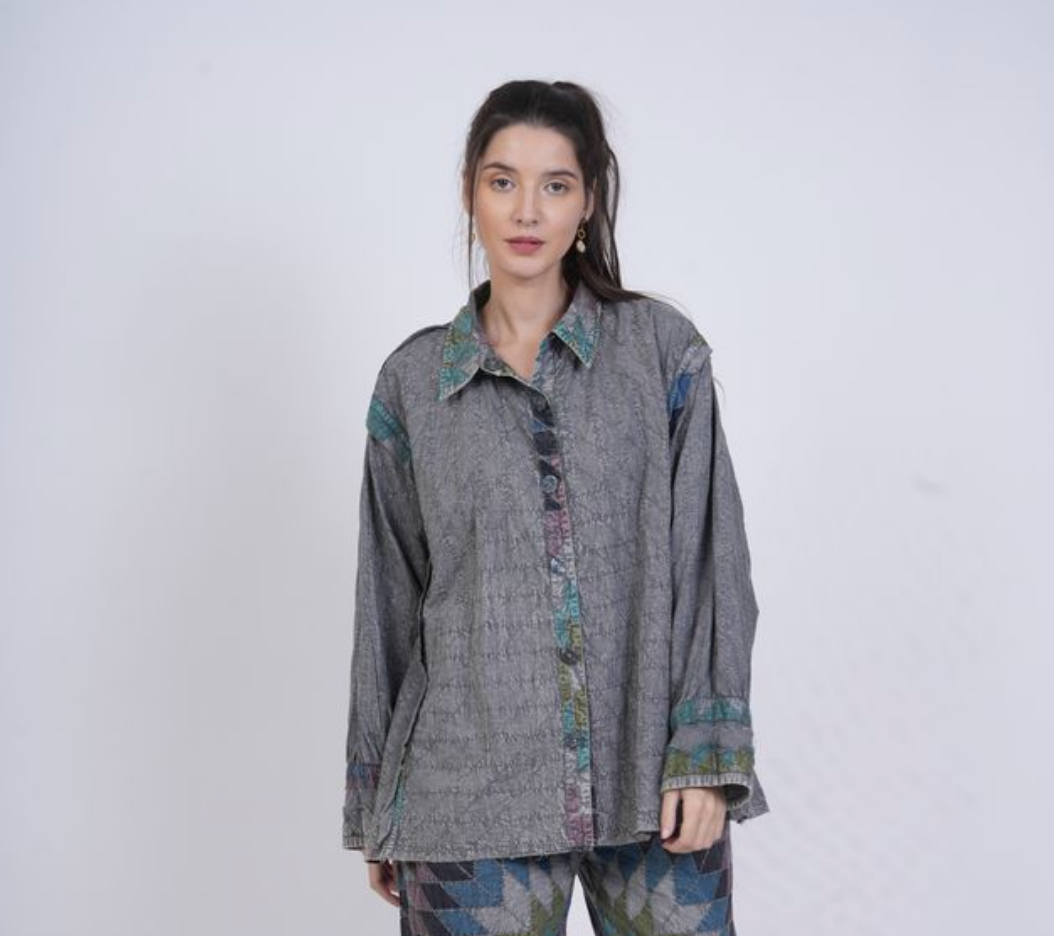 Nan Reversible Cover Up ~ Patchwork Mix