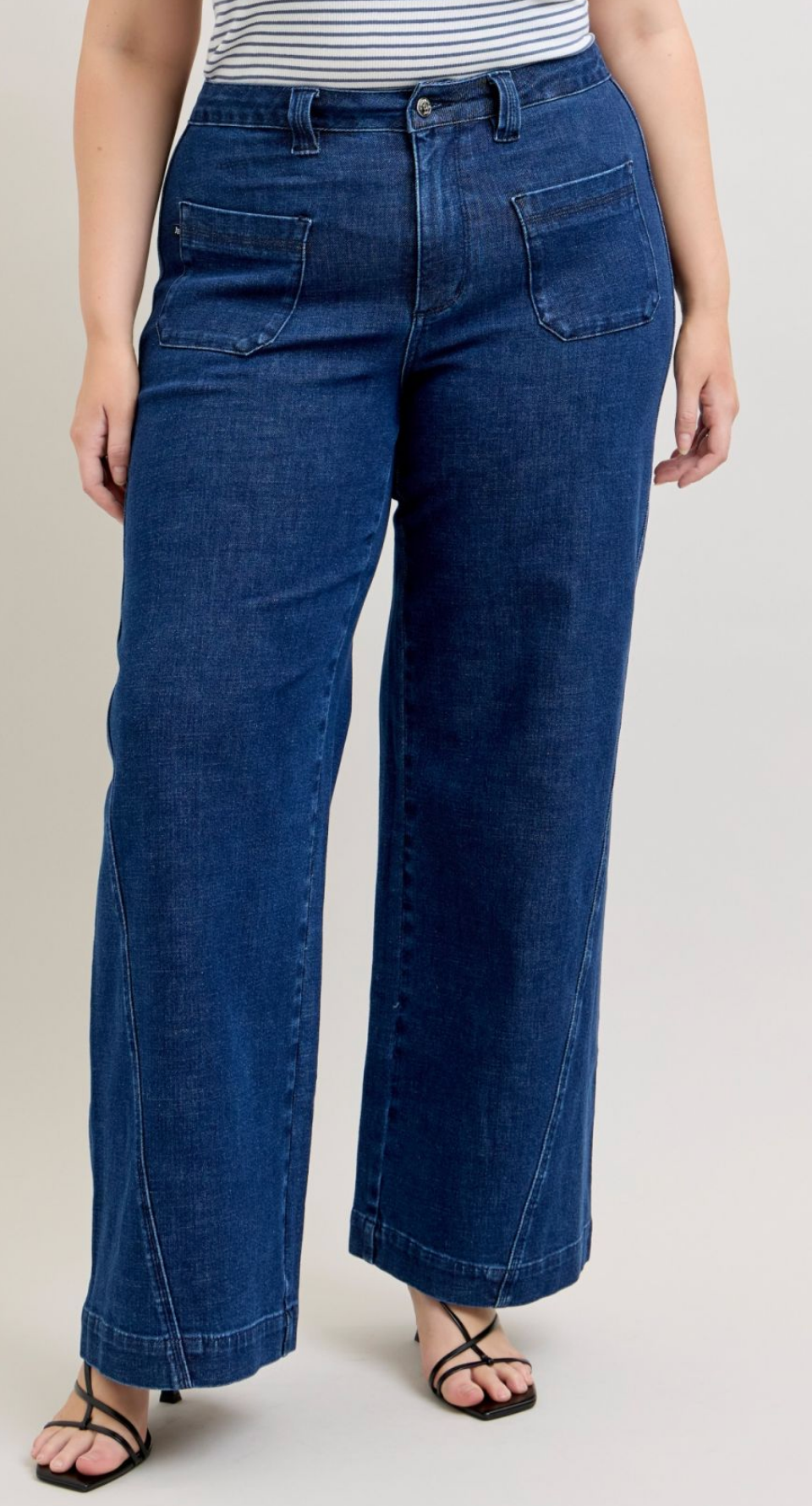 Brenda Patch Pocket Retro Wide { Reg & Curve }