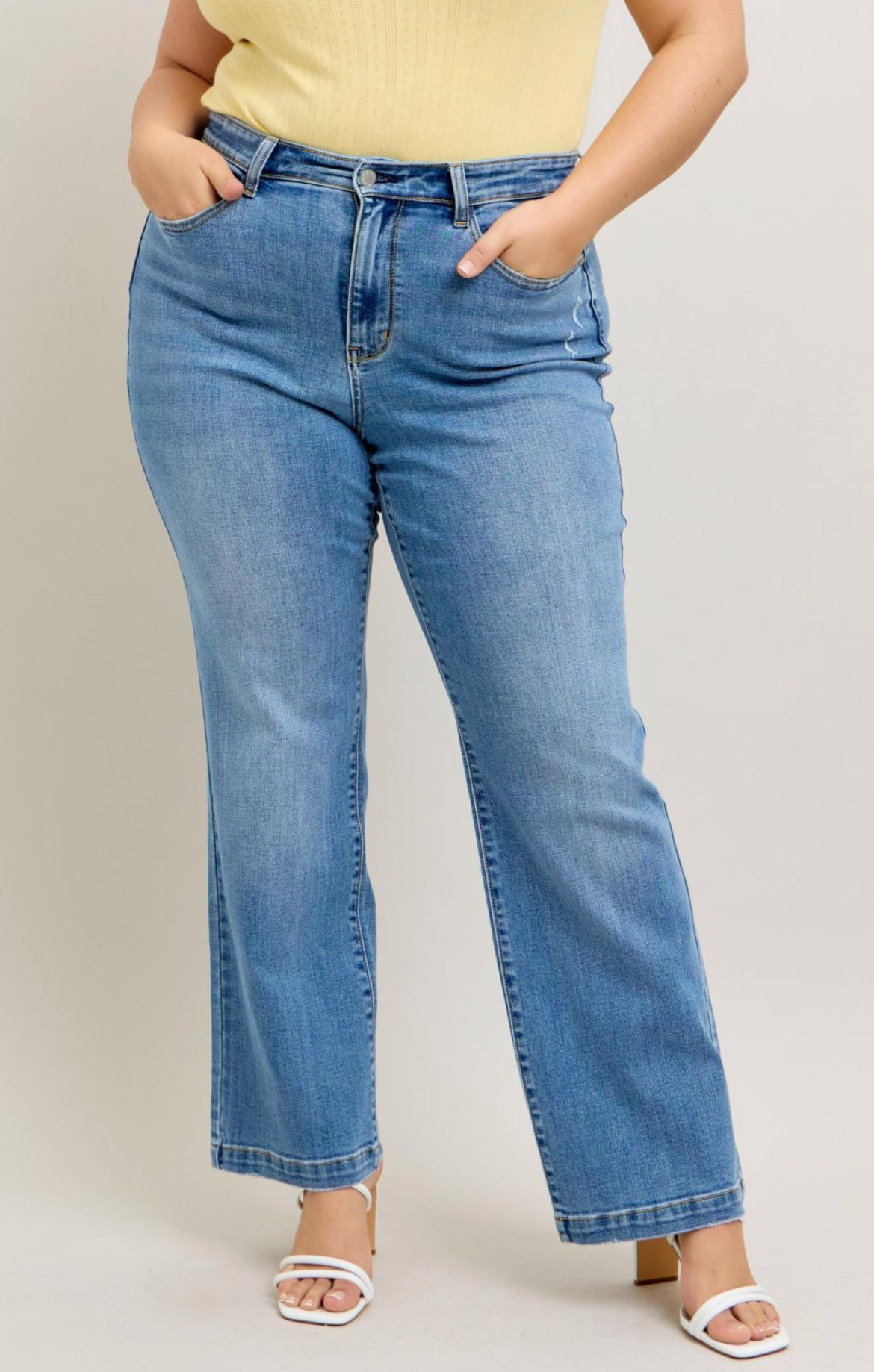 Tammy Straight Leg Trouser Jean { Reg & Curve }