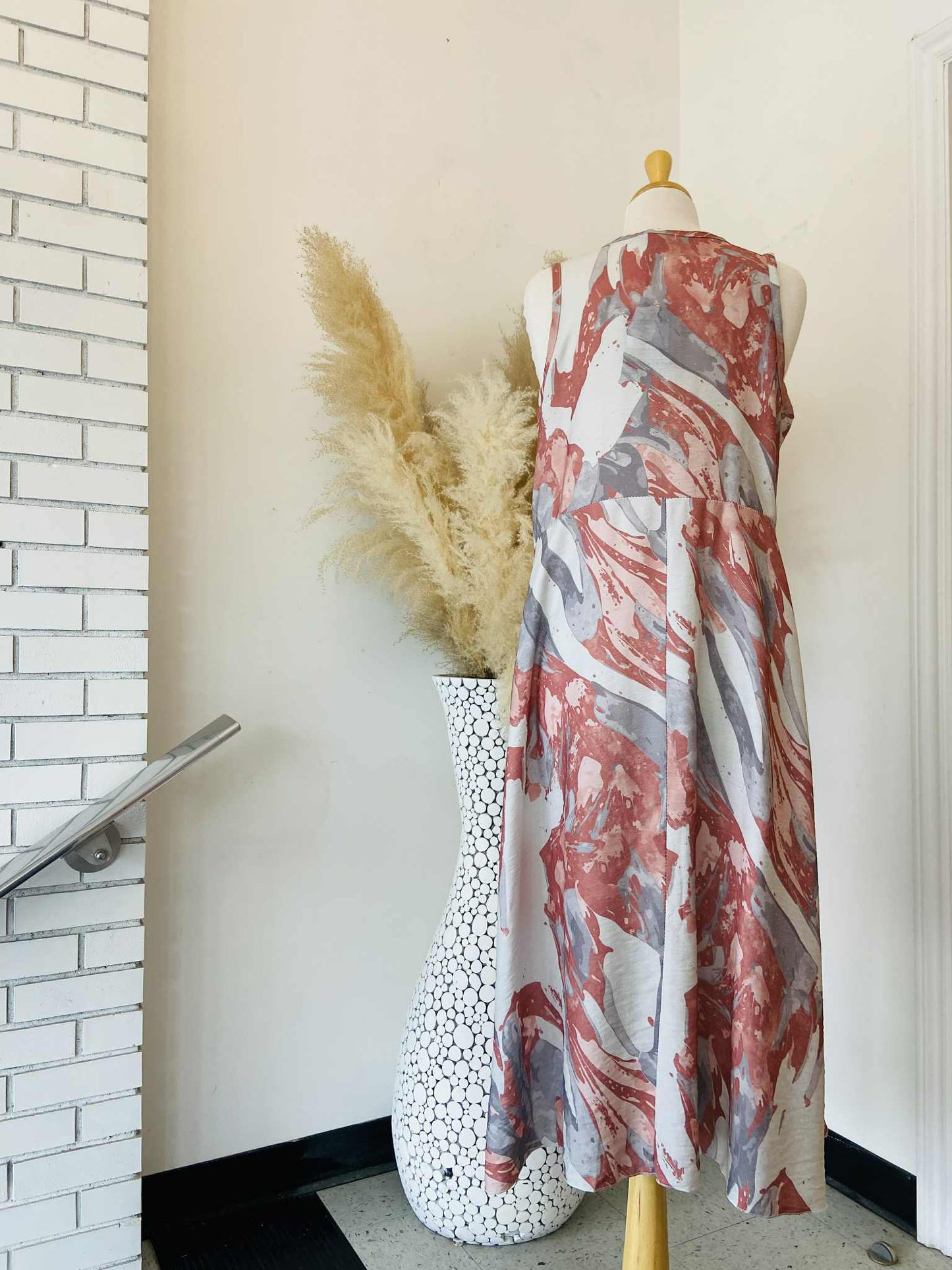Meridel Dress ~ Rosette Waves
