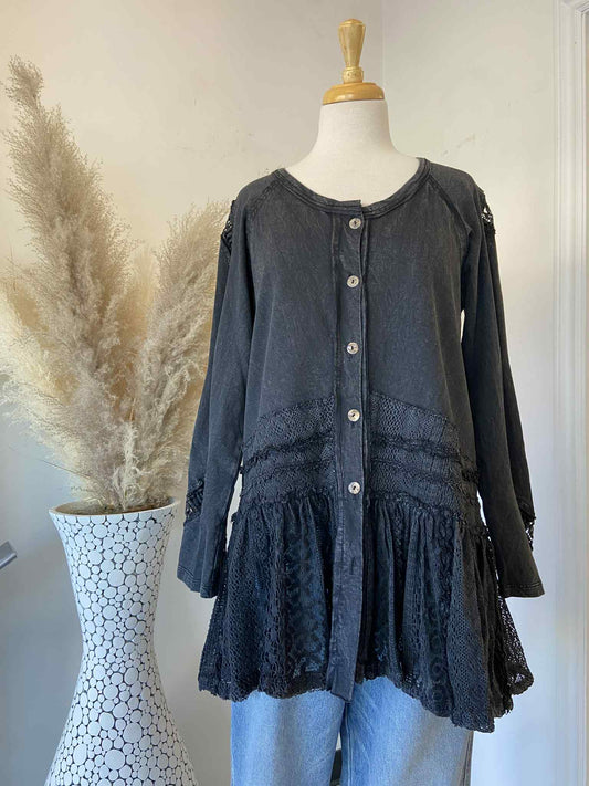 Jamie Cover Up ~ Washed Black